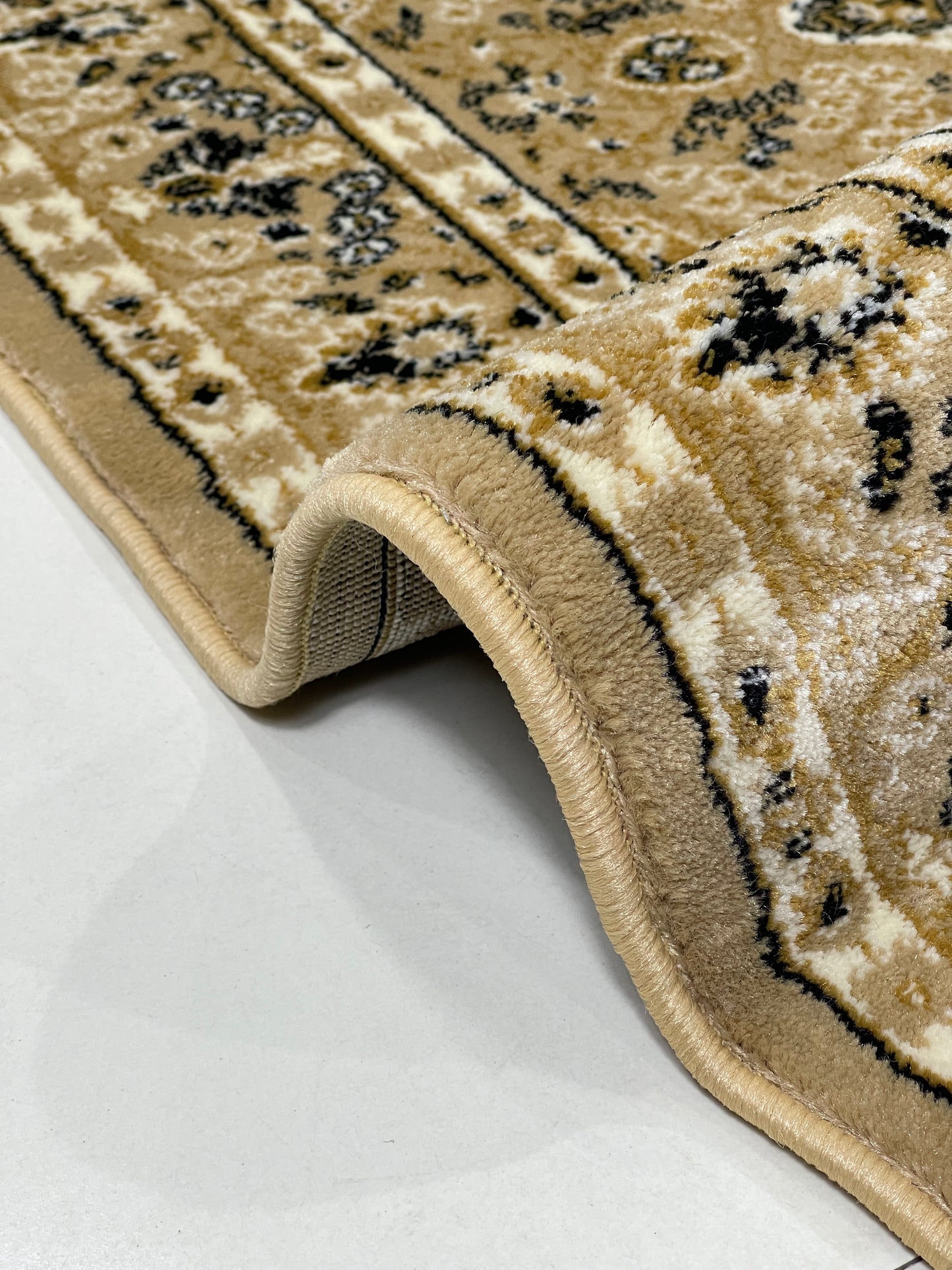 Persian  Polypropylene Rug,back woven(Article-25-Beige)