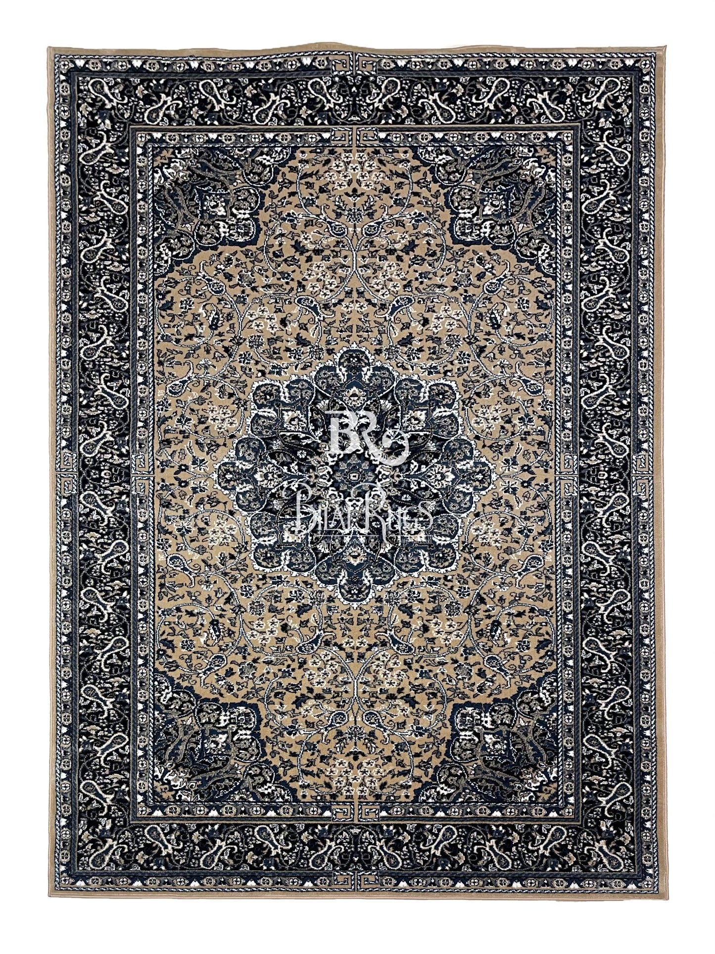 Persian polypropylene Rug,back woven(Article-27-Mink)
Size : 6.6 ft width x 9.6 ft length (200cm x 290cm)