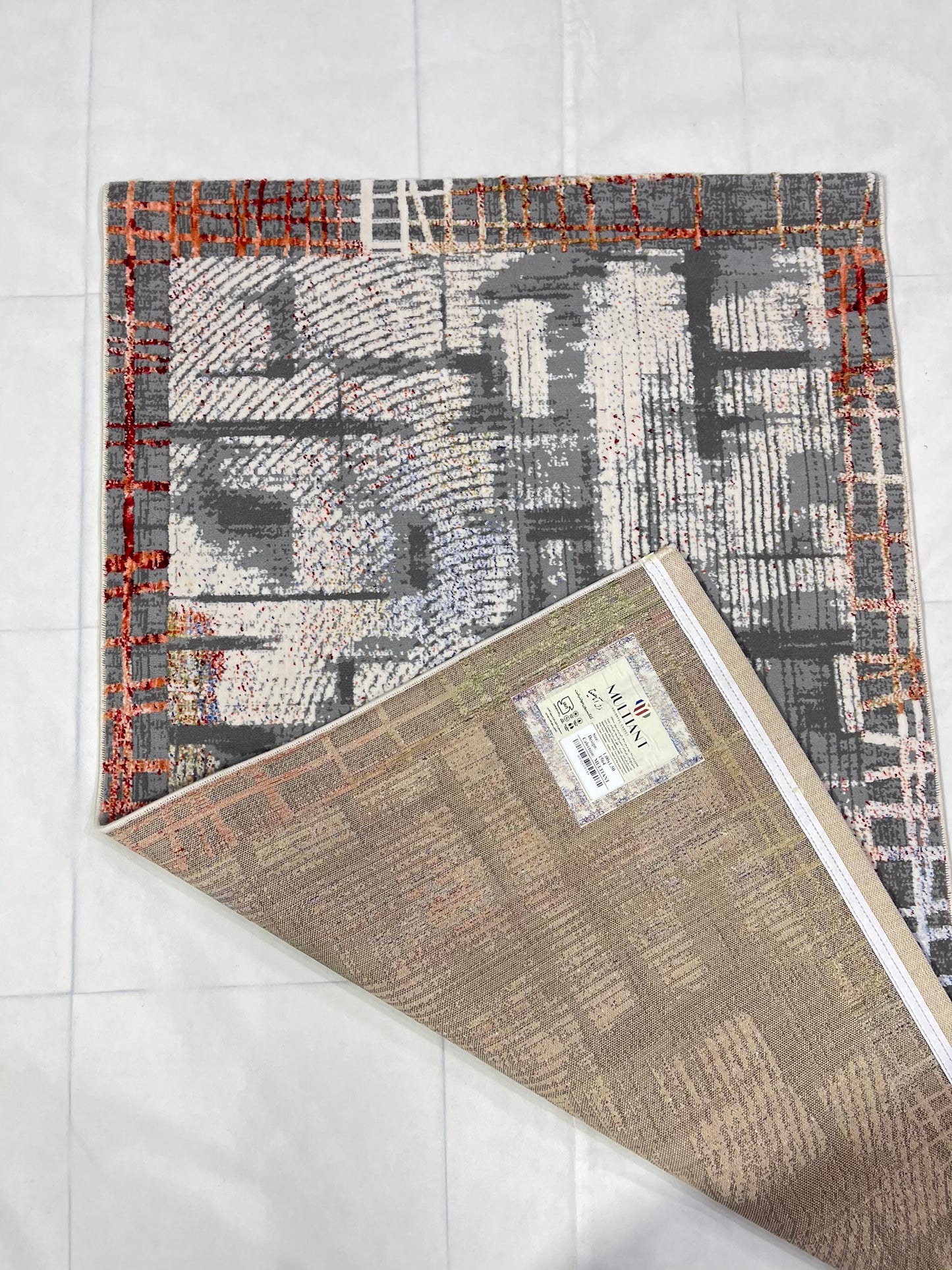 Irani viscose Rug , Woven Back
Article-301-Multi
Size : 3 ft width x 5 ft length (100 cm x 150cm)