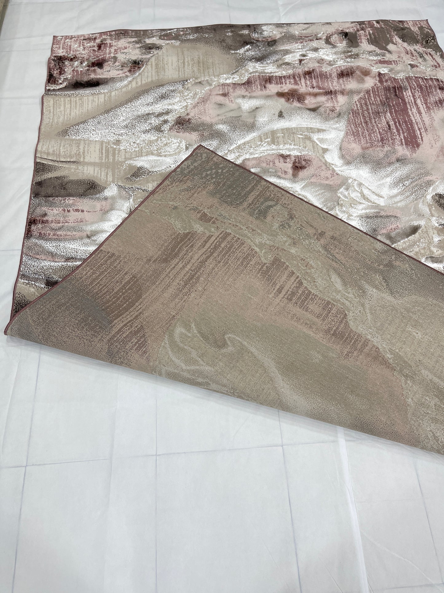 Turkish Top Quality Silk.(Article-1077-Peach)