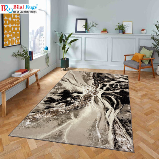 Turkish Top Quality Silk.(Article-1076-Brown) Size: 3 ft width x 5 ft length ( 100cm x 150cm)