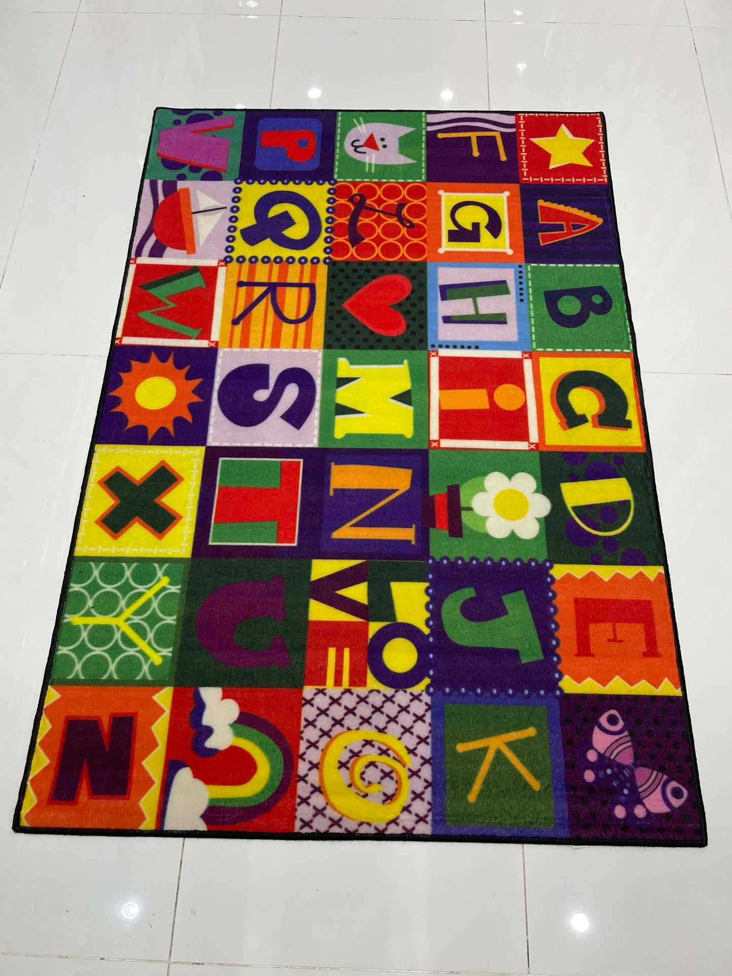 TPR Non Woven Rugs For Kids Room
Article-76-Multi