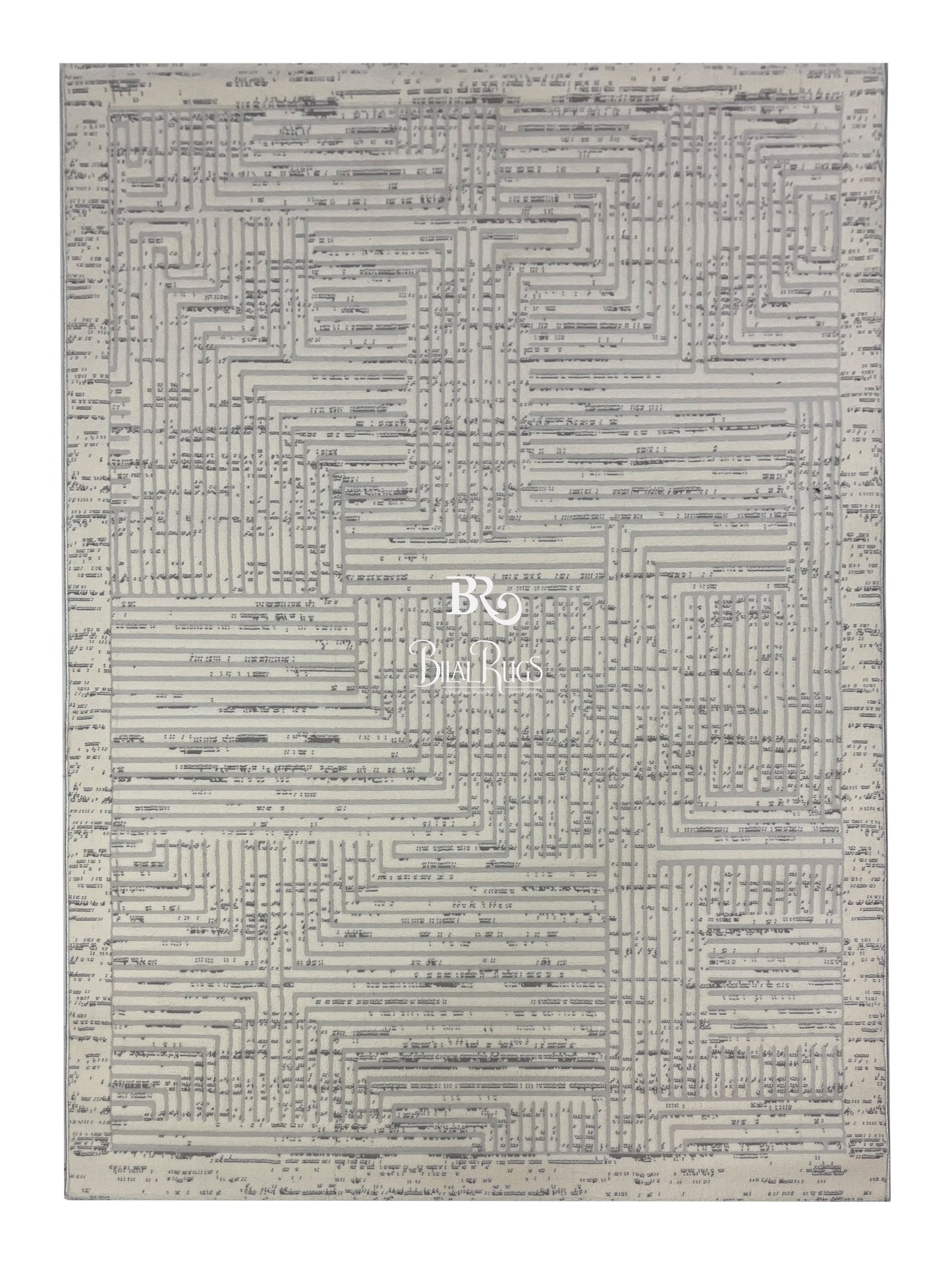 Irani Vintage Woven Rug.
 Article -2041-Off white
Size: 4 ft width x 6 ft length ( 120cm x 180 cm)