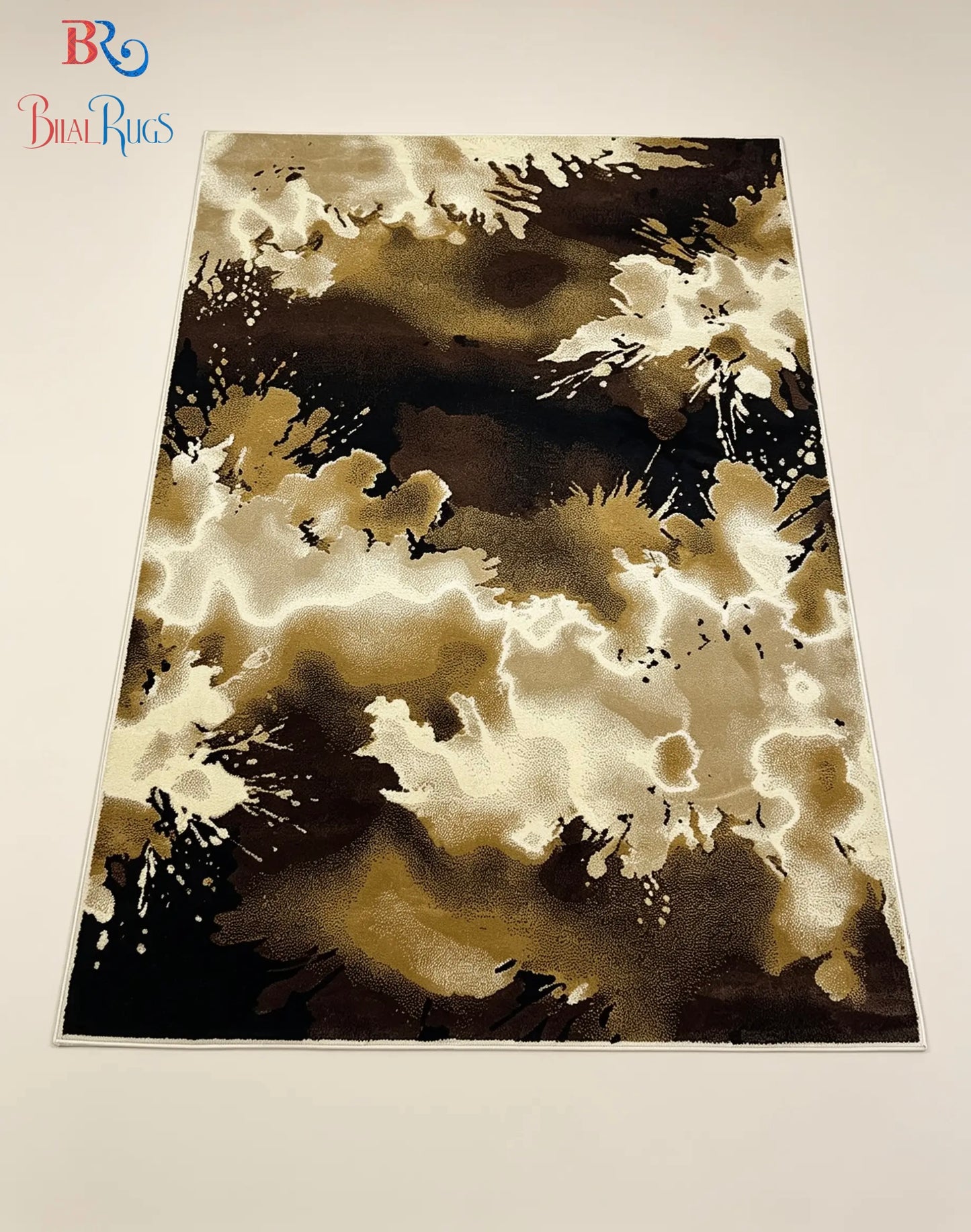 Modern polypropylene Rug,back woven(Article-143-Off white)
Size : 6.6 ft width x 9.6 ft length (200cm x 290cm)
