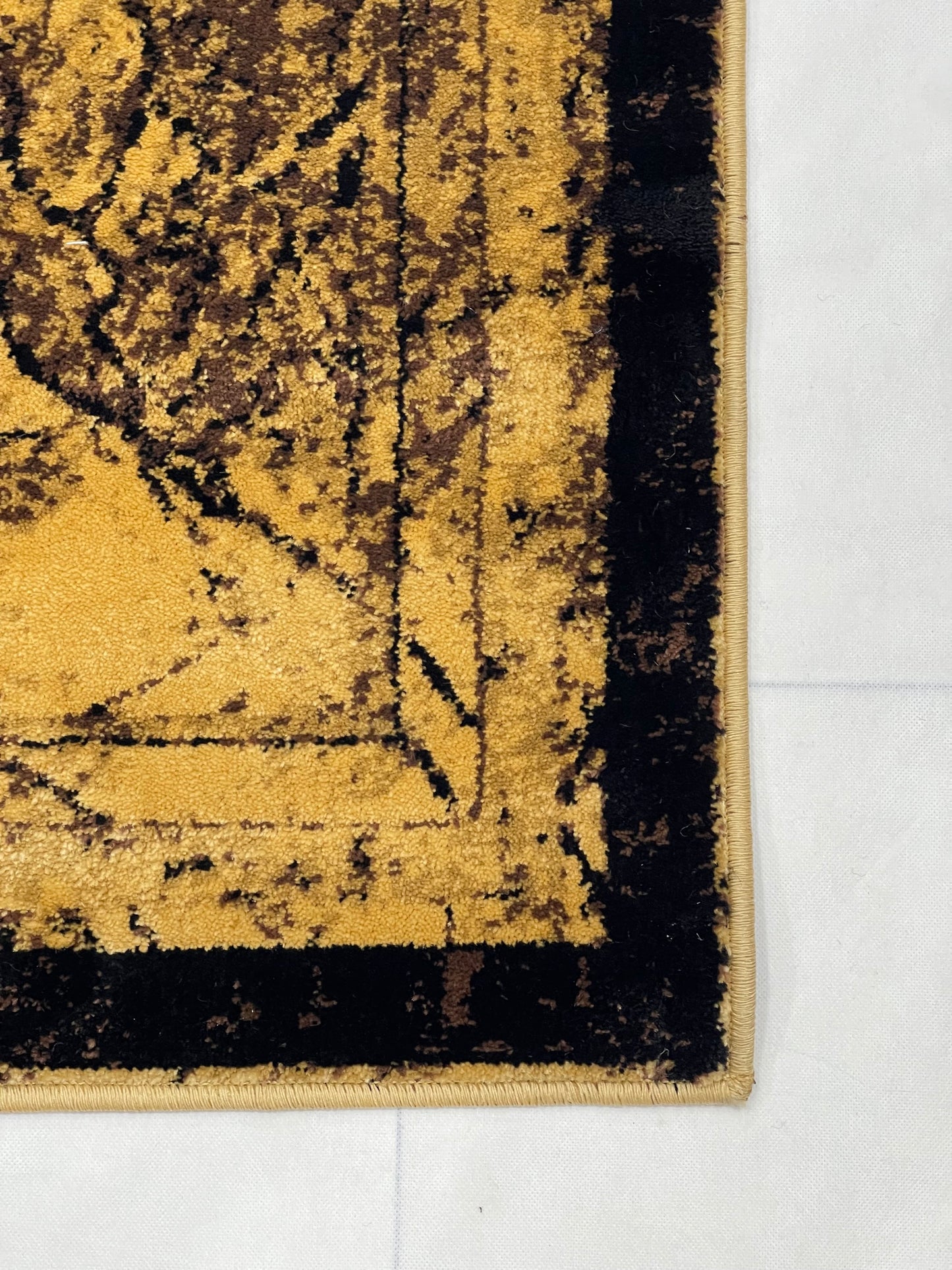 Modern Polypropylene Rug,Woven Back
(Article-68-Gold)
Size : 3 ft width x 5 ft length (100cm x 150 cm)