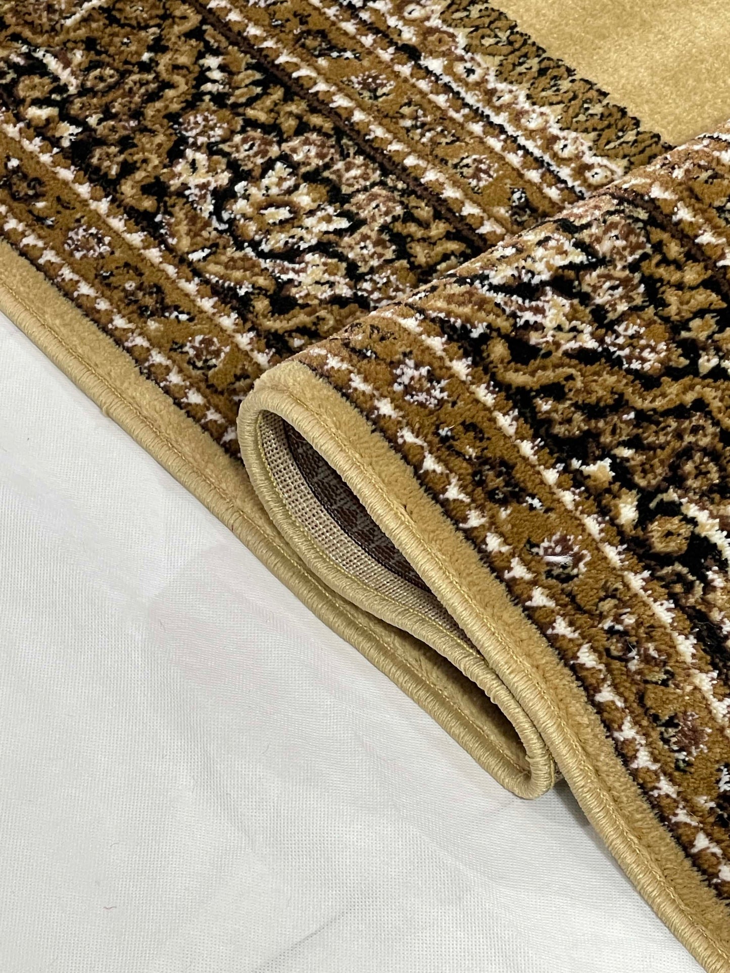 Persian polypropylene Rug,back woven(Article-22-Beige)