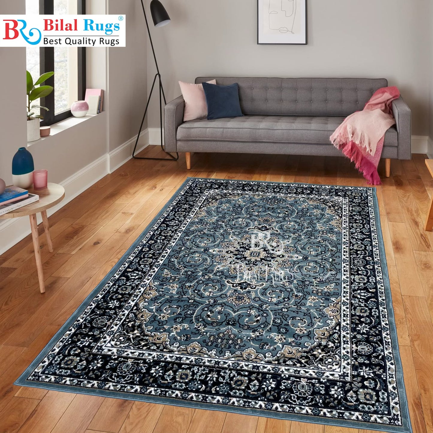 Persian polypropylene Rug,back woven(Article-20-Feroze )