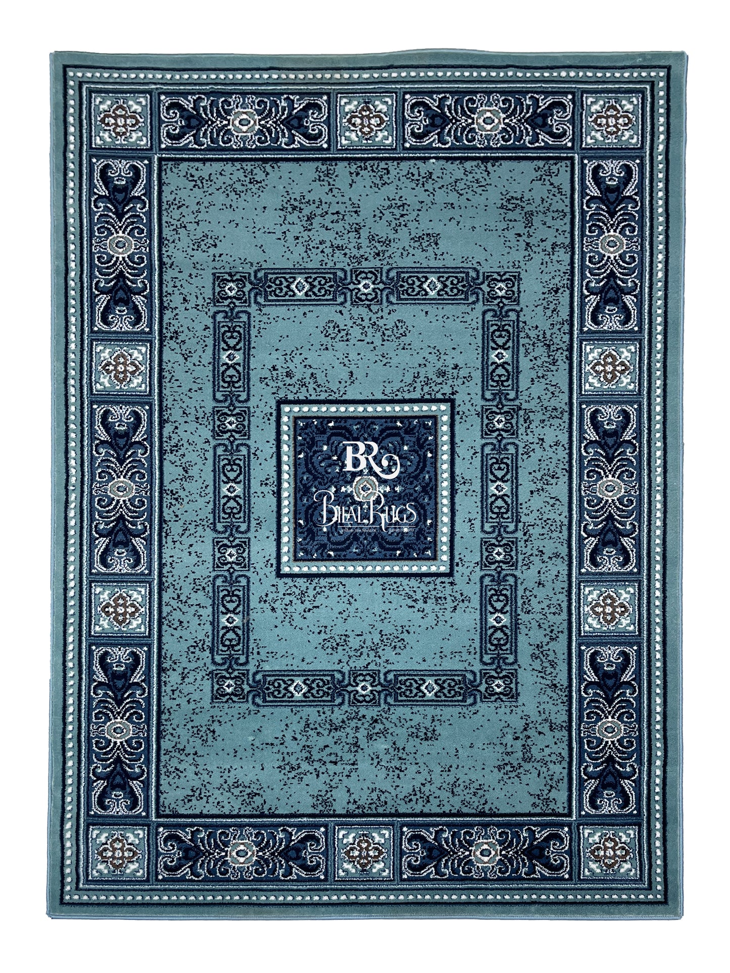 Persian Polypropylene Rug,back woven(Article-868-Feroze)
Size : 5ft width  x 7.3ft length (150cm x 220cm)