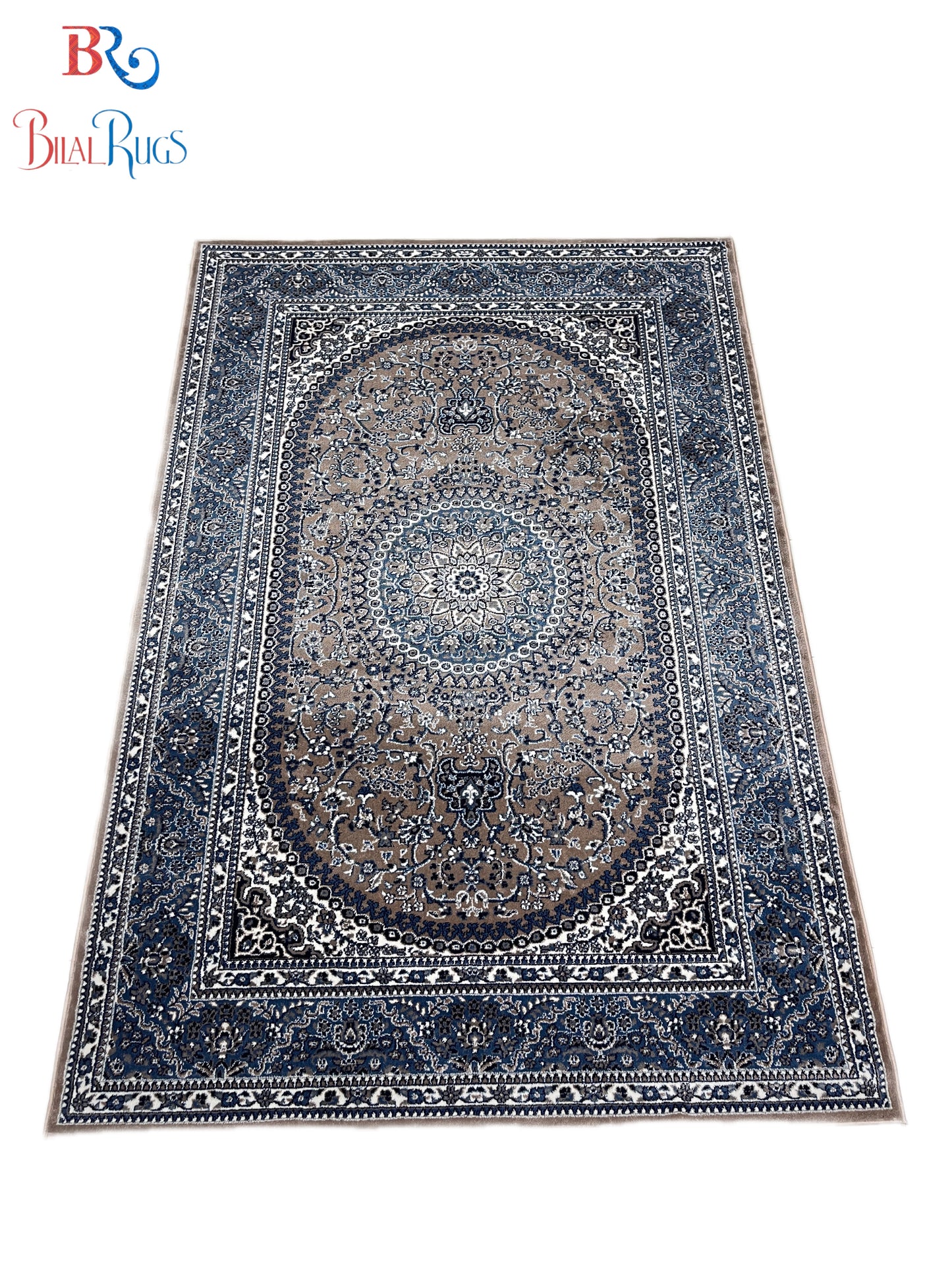 Persain polypropylene Rug,back woven(Article-22-Mink)
Size : 6.6 ft width x 9.6 ft length (200cm x 290cm)
