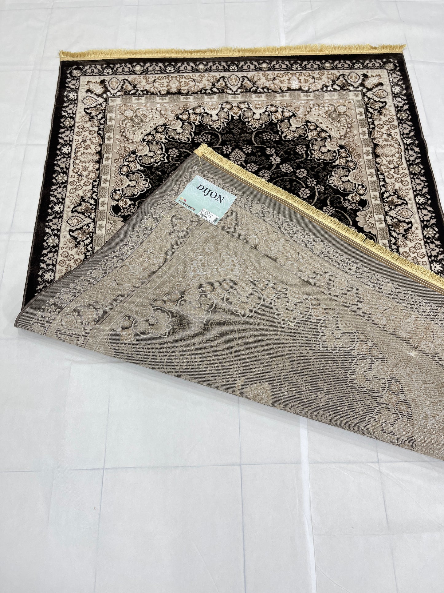 Turkish Top Quality Silk.(Article-1056-Brown)