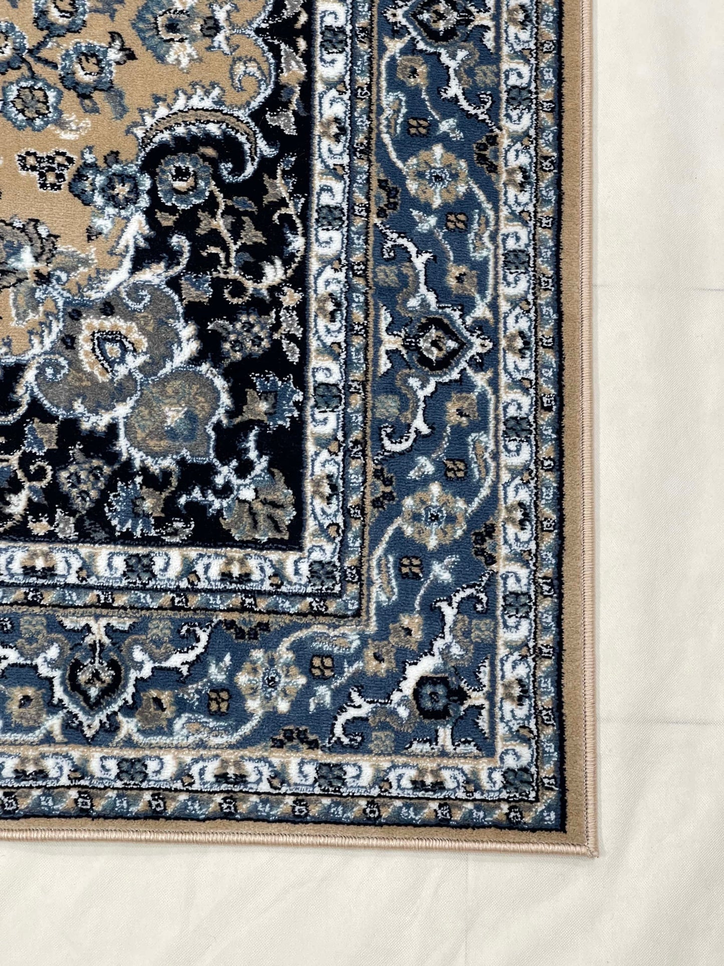 Persian polypropylene Rug,back woven(Article-37-Mink)