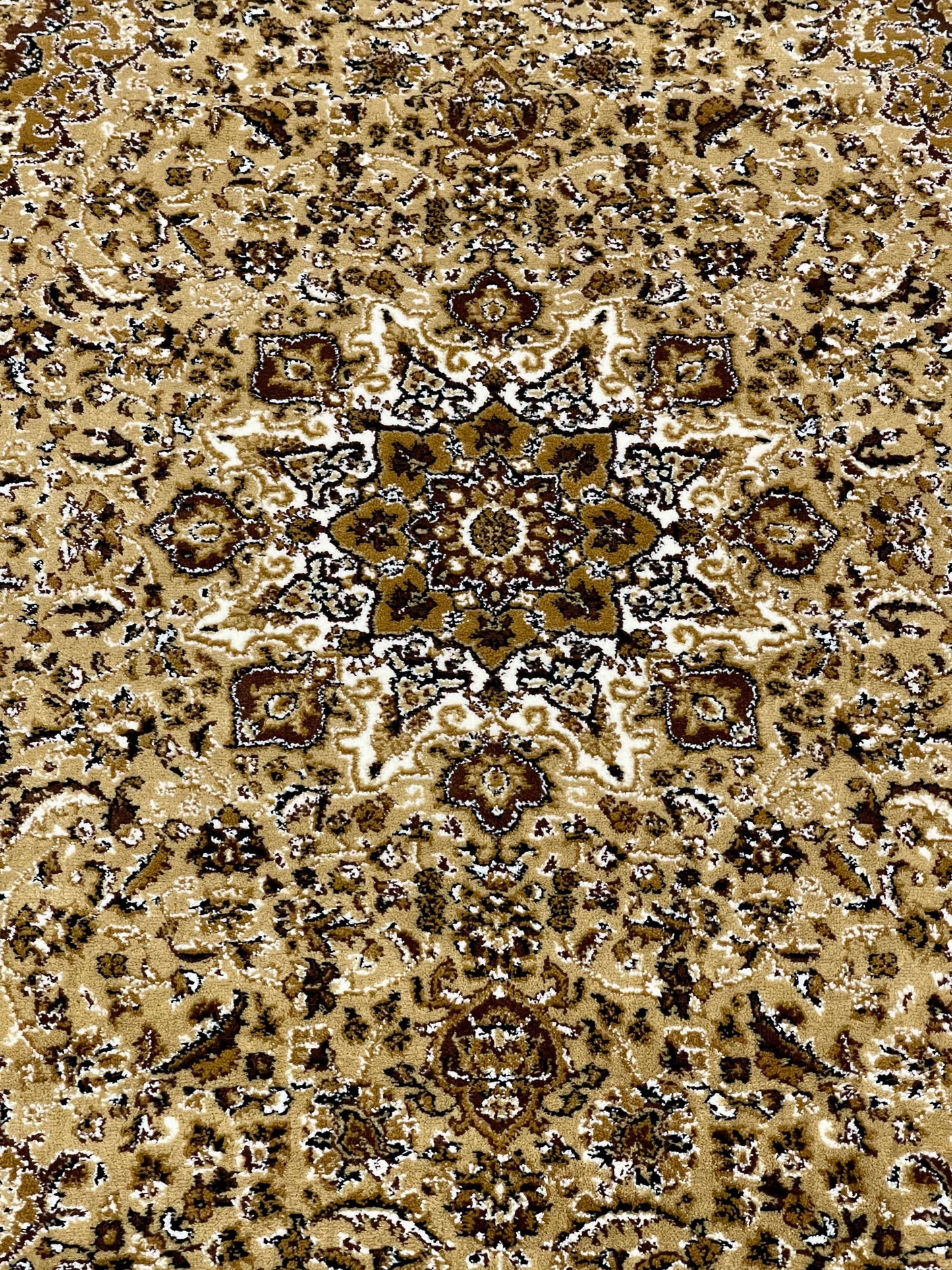 Persian polypropylene Rug,back woven(Article-24-Beige)
Size : 5ft width  x 7.3ft length (150cm x 220cm)