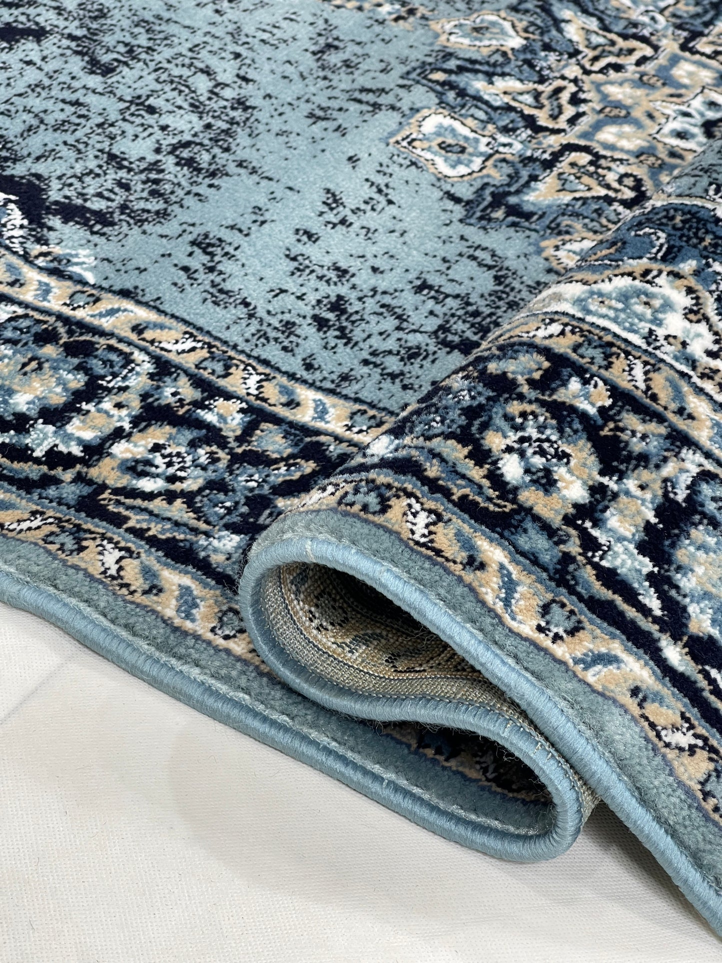 Persian polypropylene Rug,back woven(Article-81-Feroze)