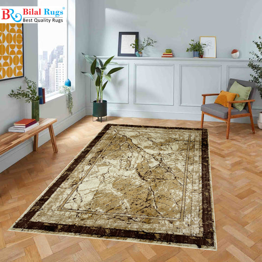 Modern polypropylene Rug,back woven(Article-566-Off white)