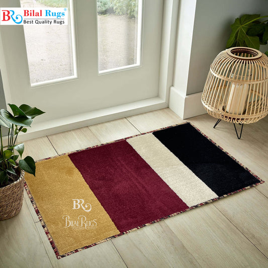 Multi Polypropylene Woven Door Mat. Size : 50 cm x 80 cm