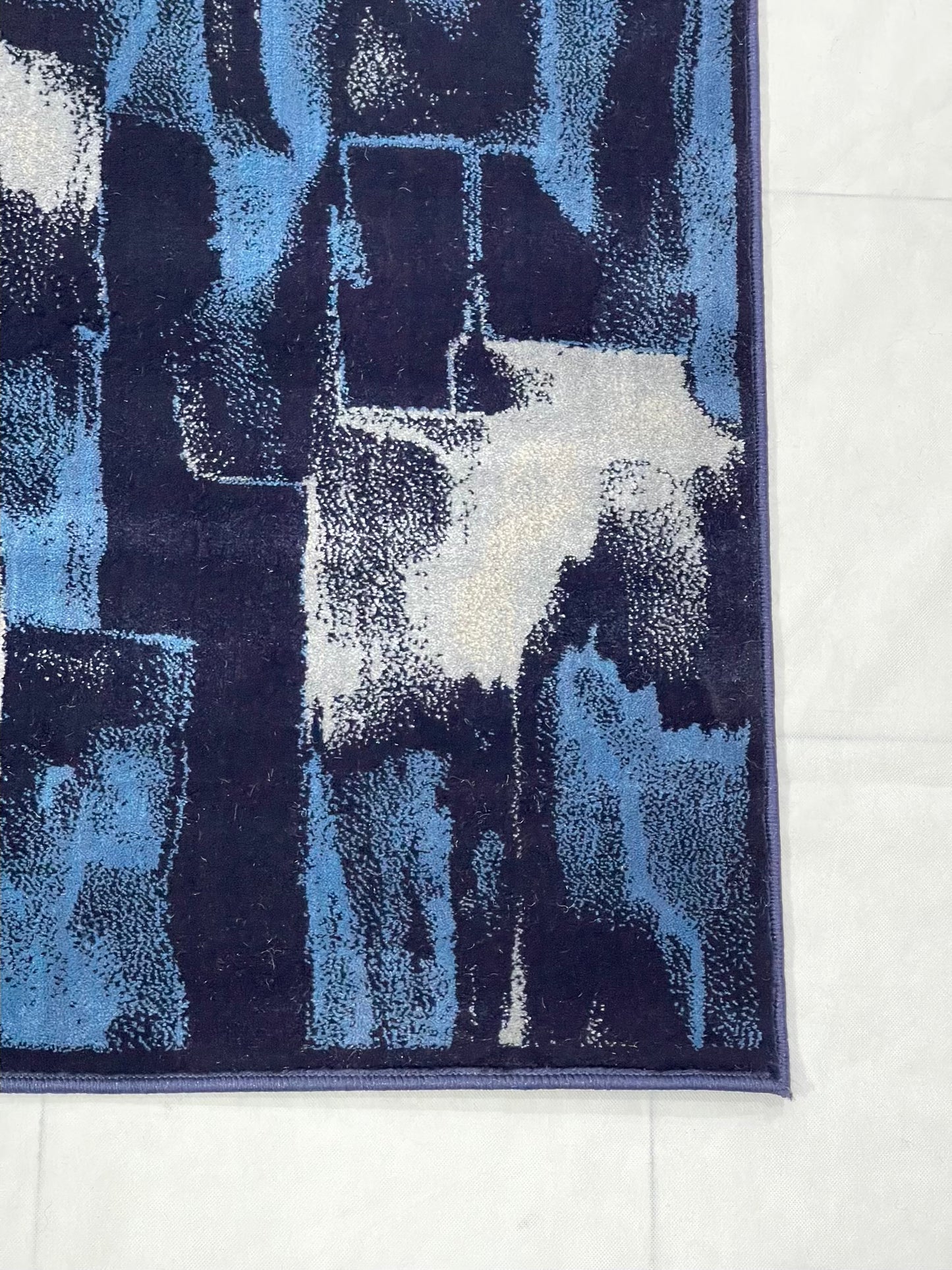 Modern polypropylene Rug,back woven(Article-319-Blue)
Size: 5 ft width x 7.3 ft length