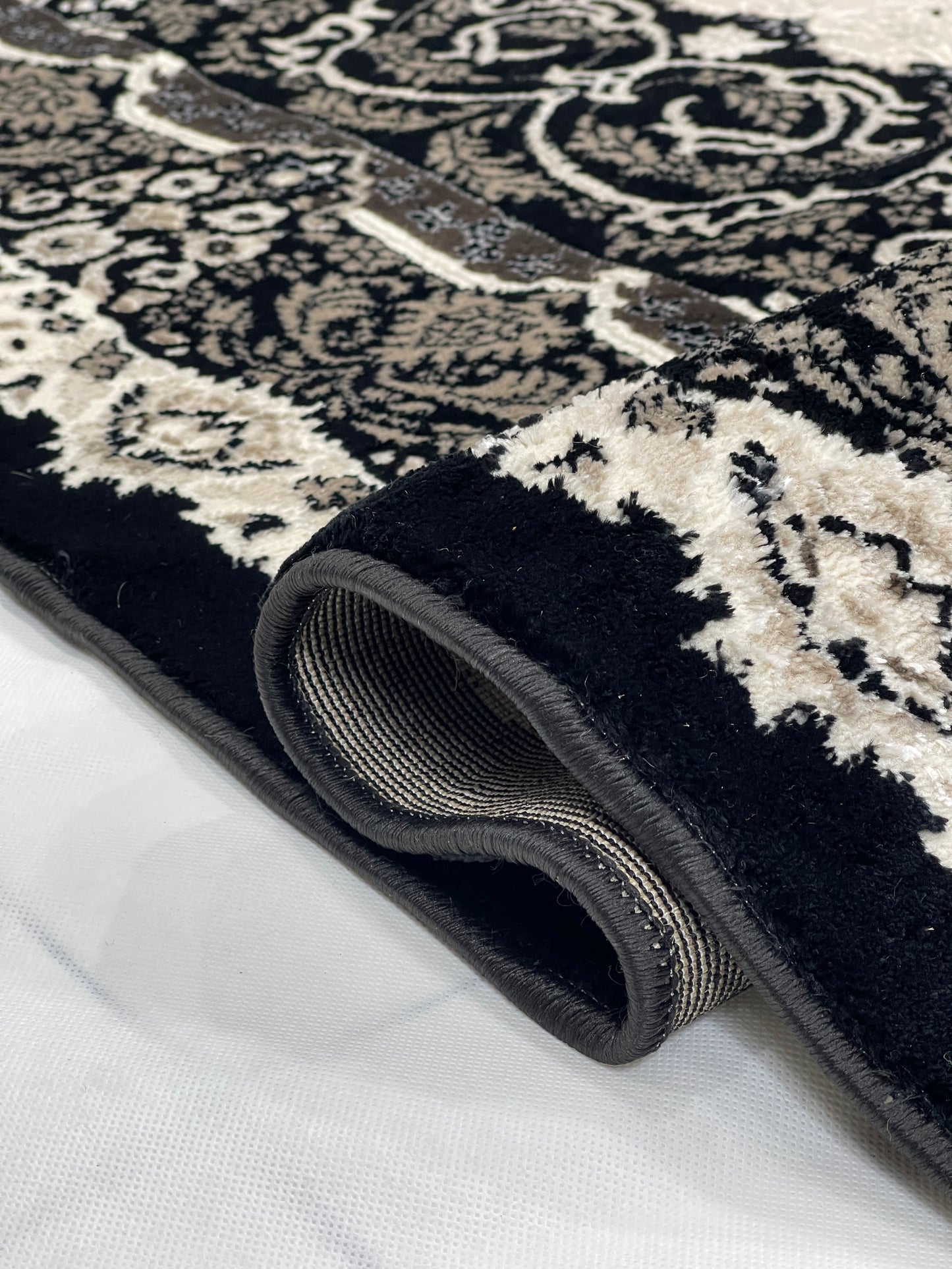 Turkish Top Quality Silk.(Article-1052-Black)