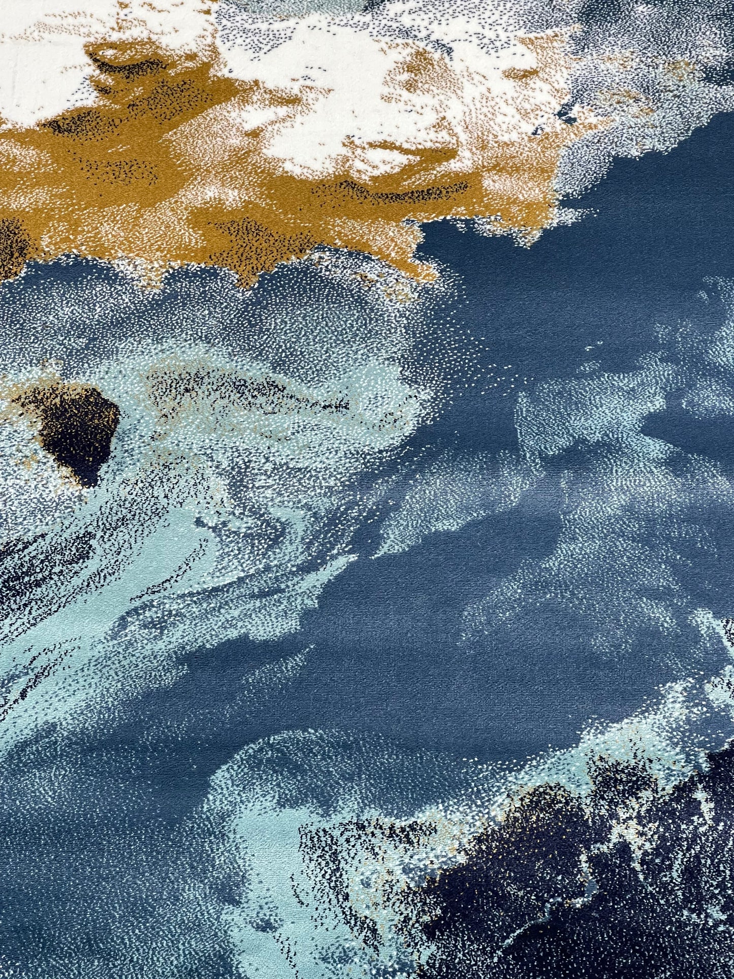 Modern polypropylene Rug,back woven(Article-1612-Feroze)