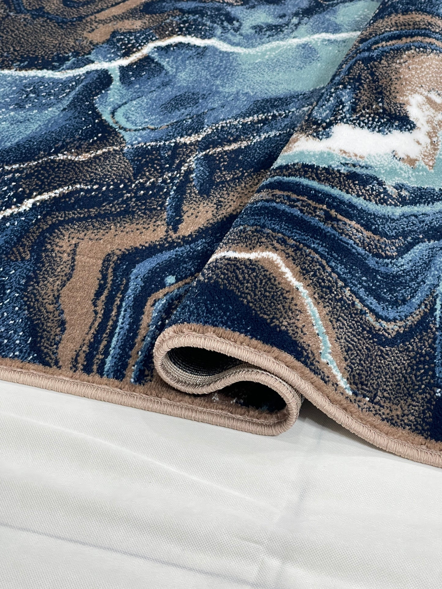 Modern polypropylene Rug,back woven(Article-1999-Mink)
Size : 5ft width  x 7.3ft length (150cm x 220cm)