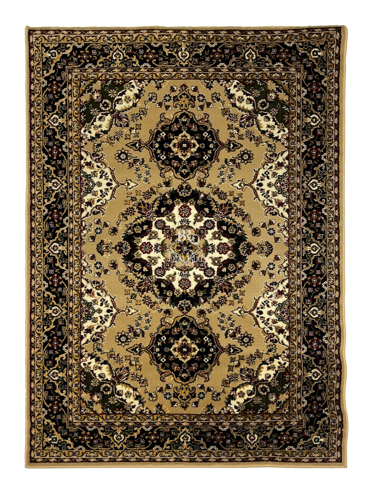Persian Polypropylene Rug,back woven(Article-28-Beige)
Size : 5ft width  x 7.3ft length (150cm x 220cm)