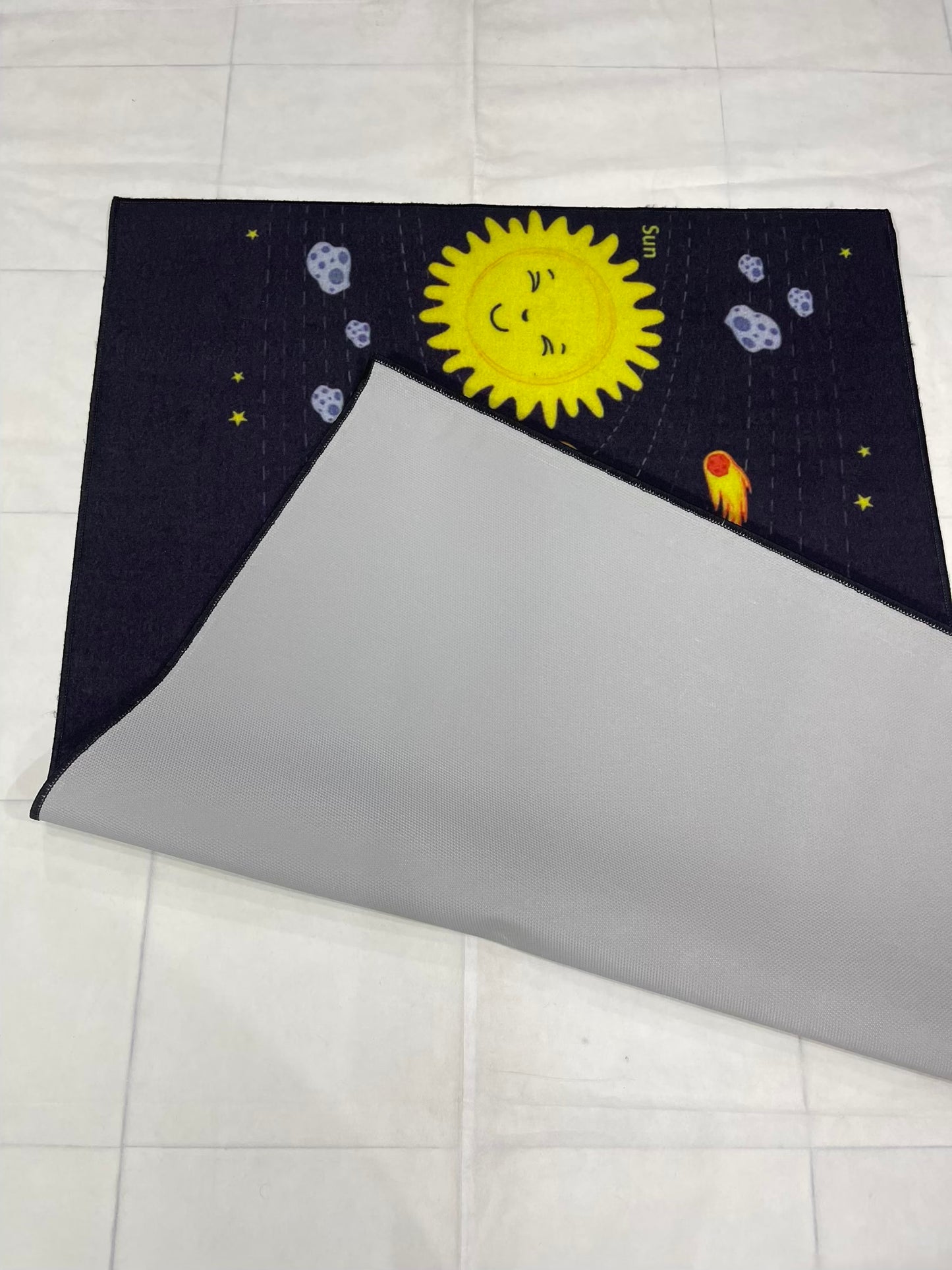 TPR Non Woven Rugs For Kids Room
Article-32-Black