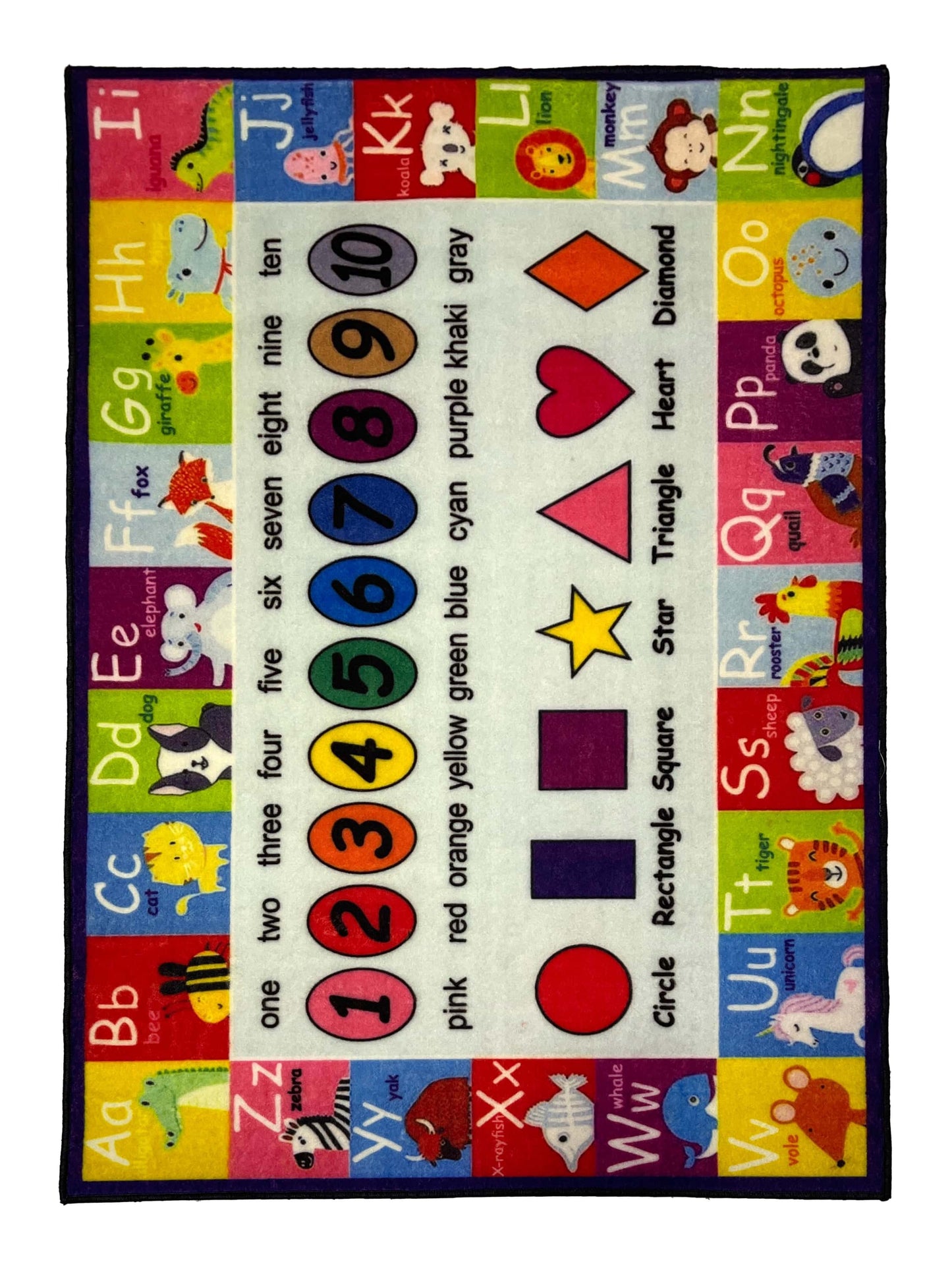 TPR Non Woven Rugs For Kids Room
Article-85-Skin , Multi