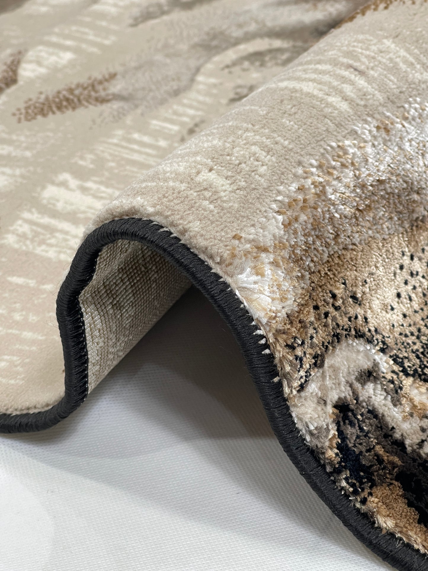 Turkish Top Quality Silk.(Article-1066-Black)