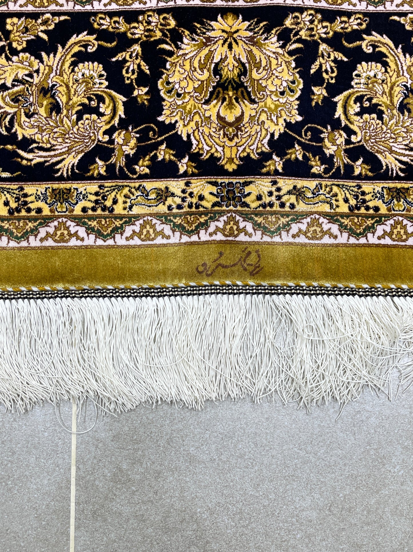 Premium Irani 1600 Reed Machine Made Rug - Yellow & Green with Cotton Back
Size : 5 ft width x 7.3 ft length (150cm x 225cm)
