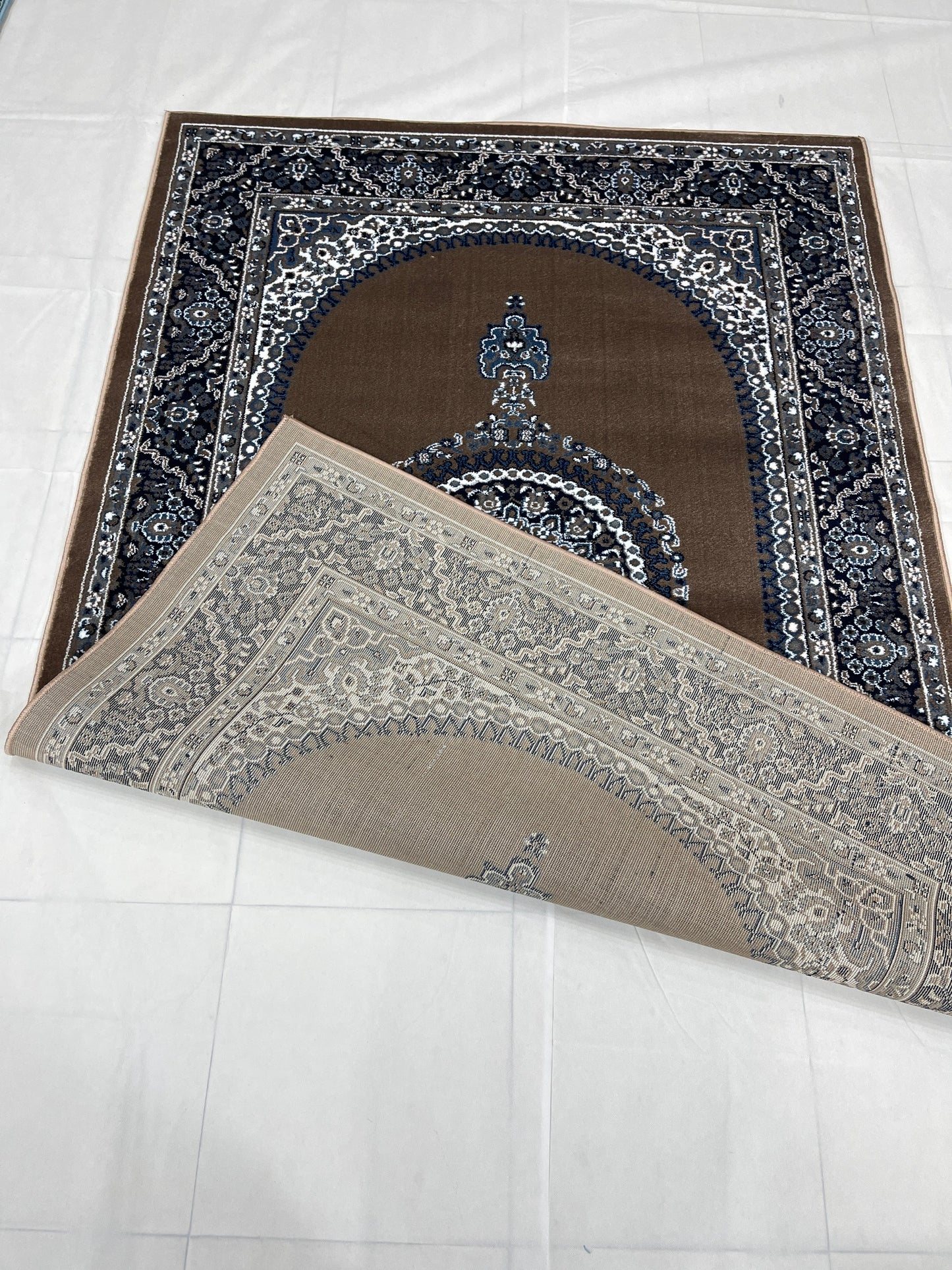 Persian polypropylene Rug,back woven(Article-22-Mink)