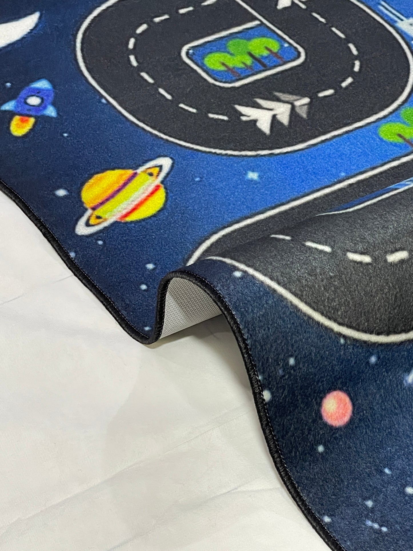 TPR Non Woven Rugs For Kids Room
Article-44- Blue