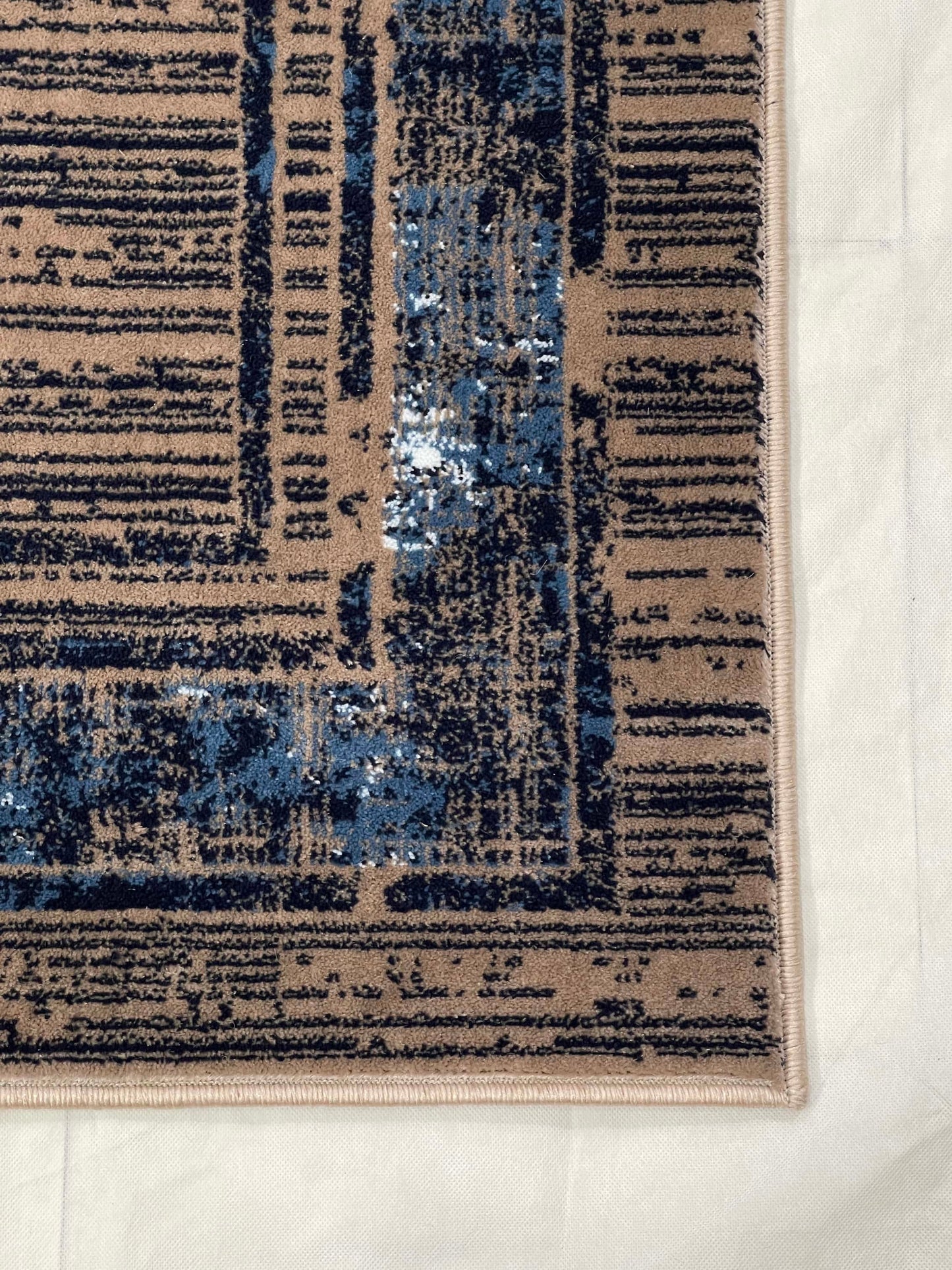 Modern polypropylene Rug,back woven(Article-1412-Mink)
Size : 5ft width  x 7.3ft length (150cm x 220cm)