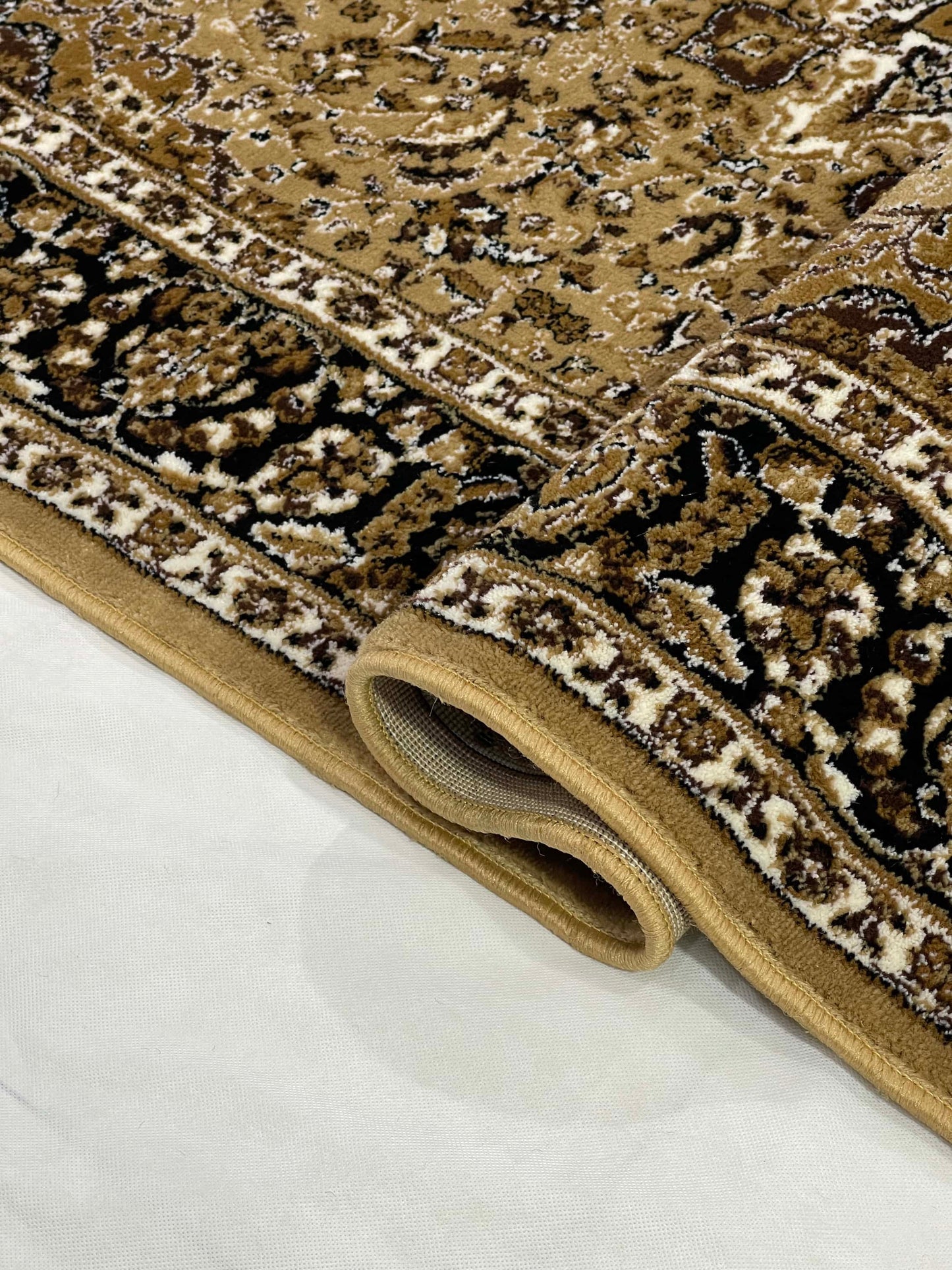 Persian polypropylene Rug,back woven(Article-24-Beige)
Size : 5ft width  x 7.3ft length (150cm x 220cm)