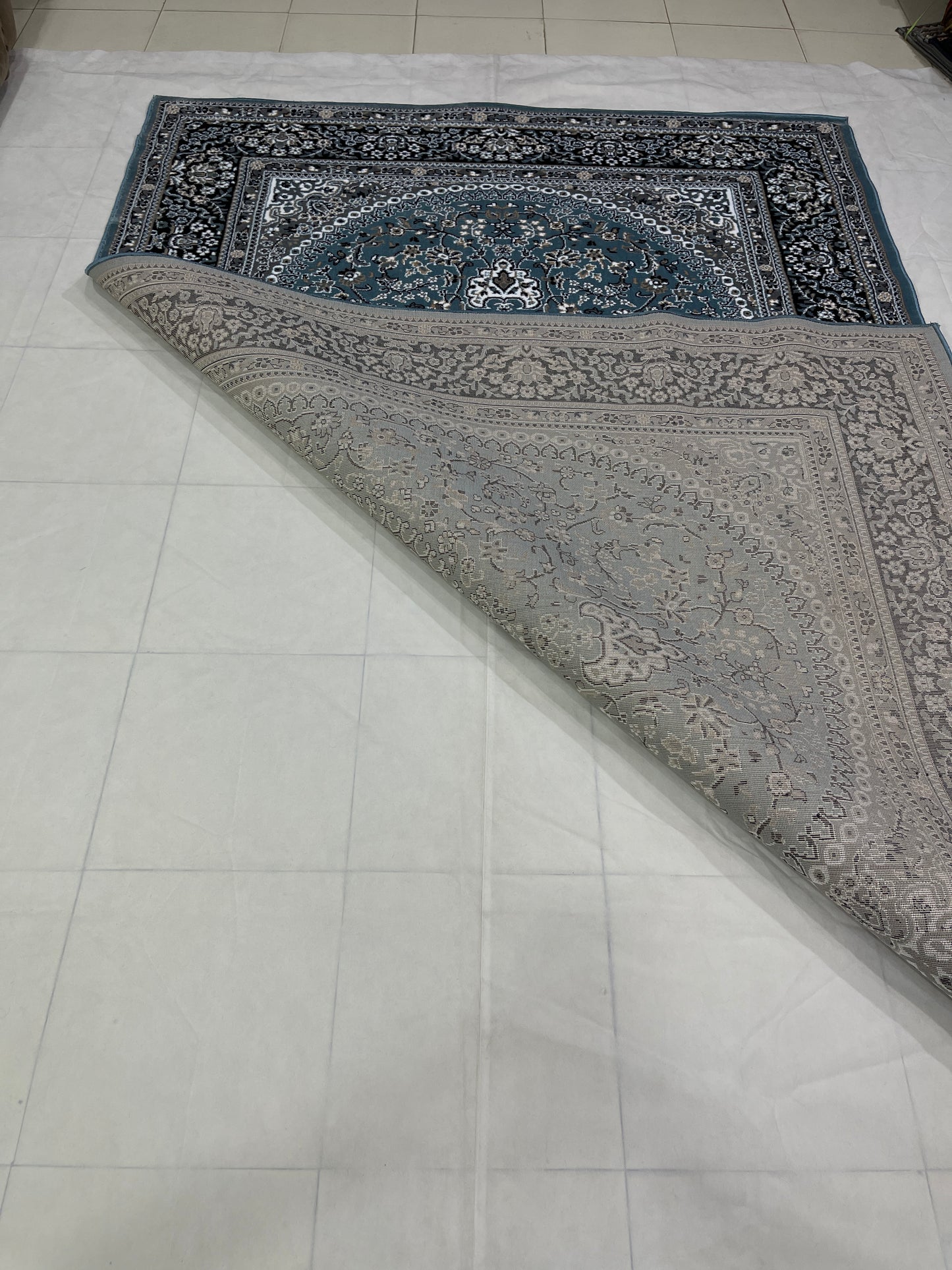 Persian polypropylene Rug,back woven(Article-22-Feroze)
