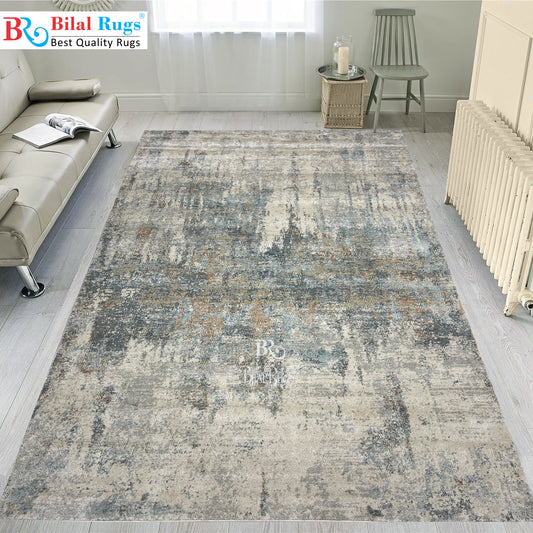 New Turkish Silk (Surya A)  Size: 6.6 ft width x 9.6 ft length (200cm x 290cm) Article -605- Off White