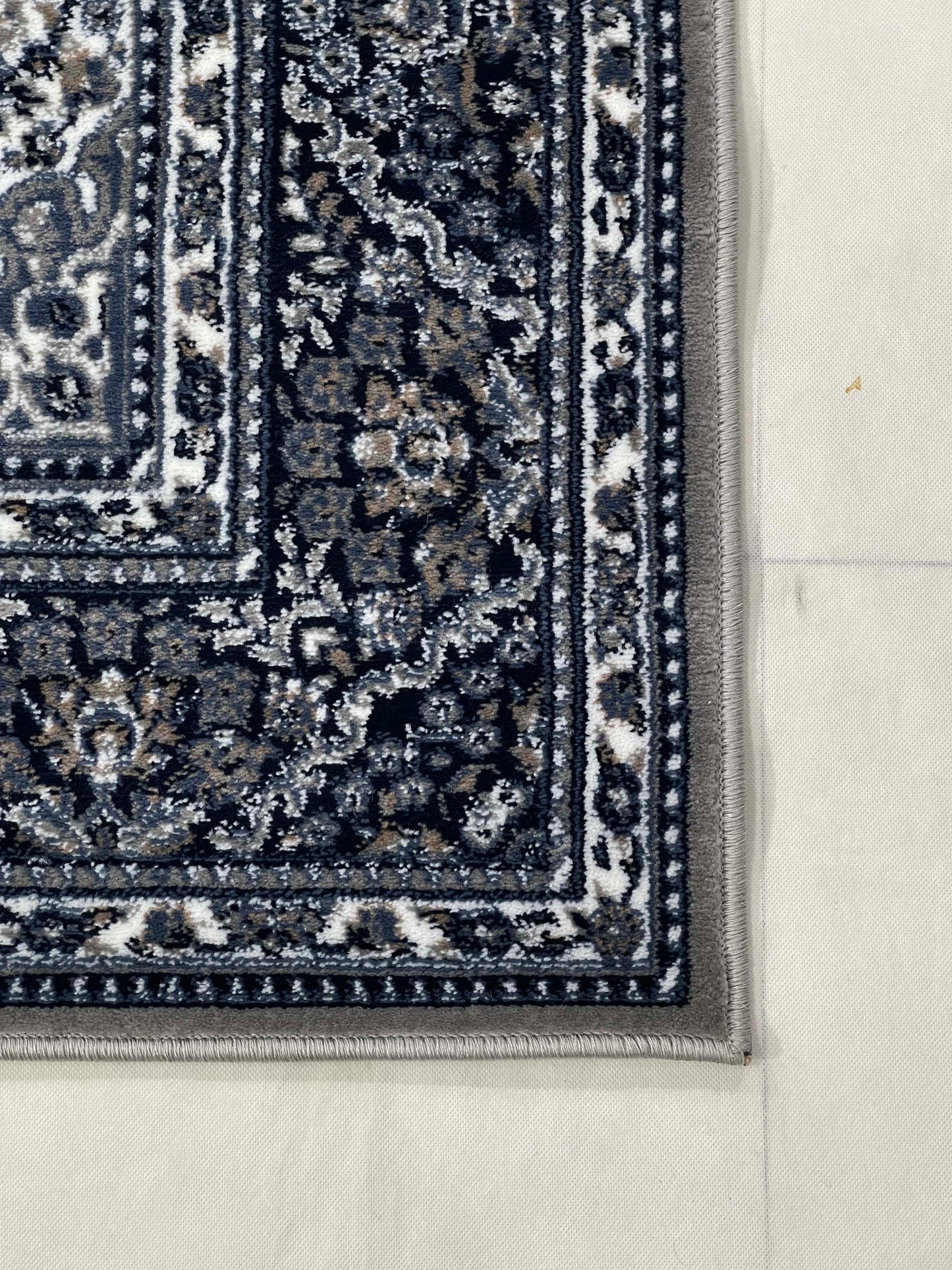 Persian polypropylene Rug,back woven(Article-22-Grey)