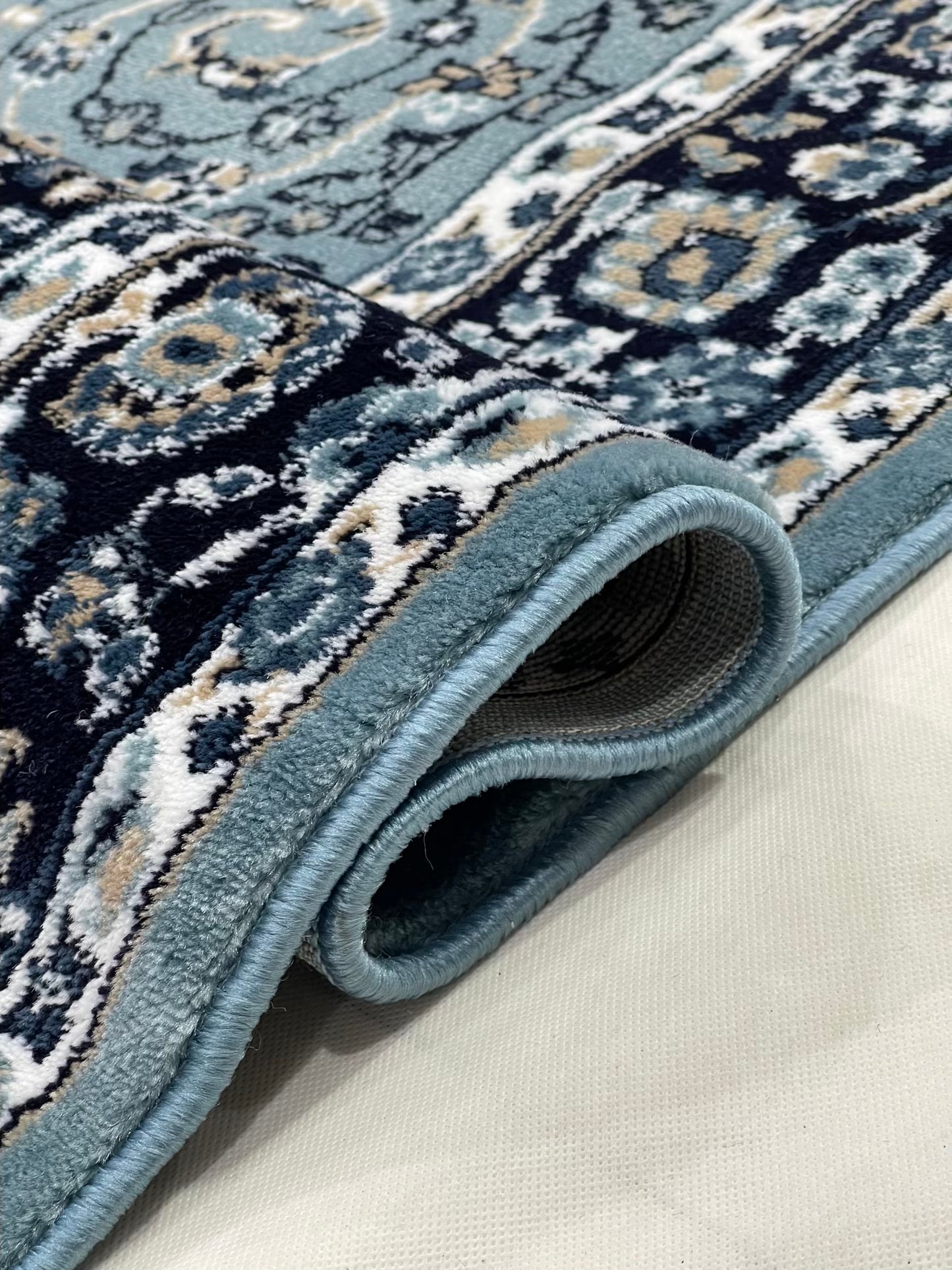 Persian polypropylene Rug,back woven(Article-20-Feroze )
