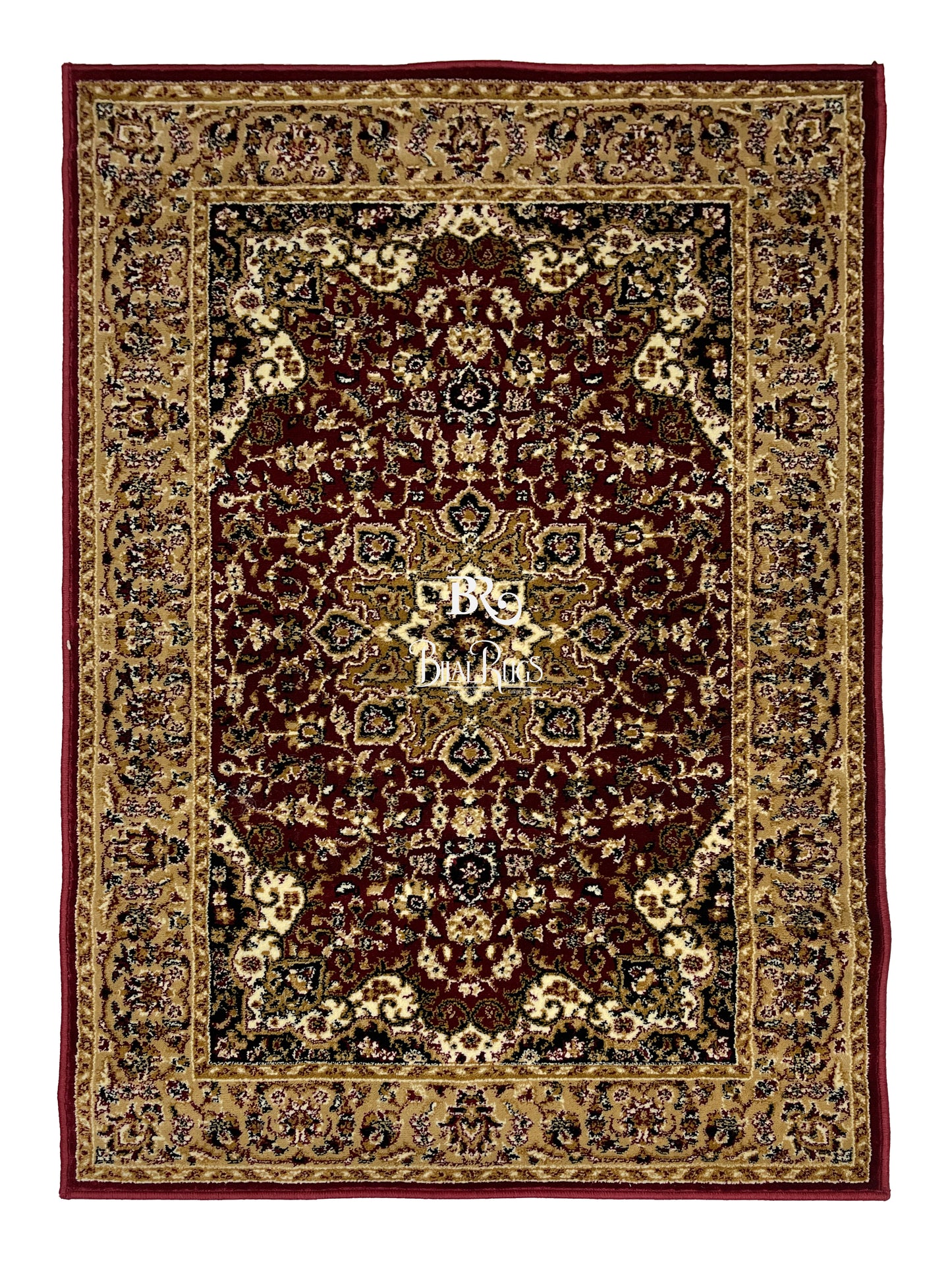Persian Polypropylene Rug,Woven Back
(Article-20-Red)
Size : 3 ft width x 5 ft length (100cm x 150 cm)