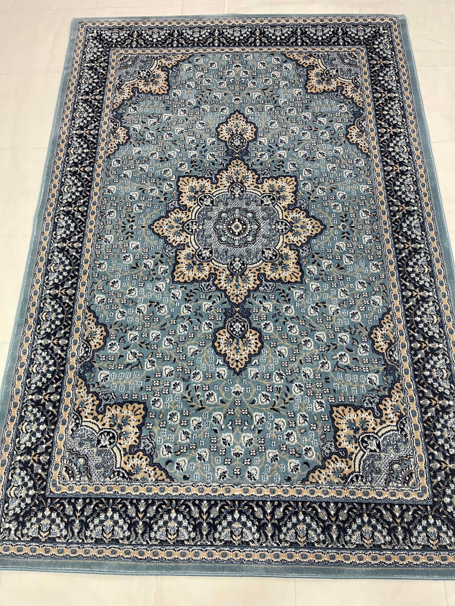 Persian Polypropylene Rug,back woven(Article-56-Feroze)