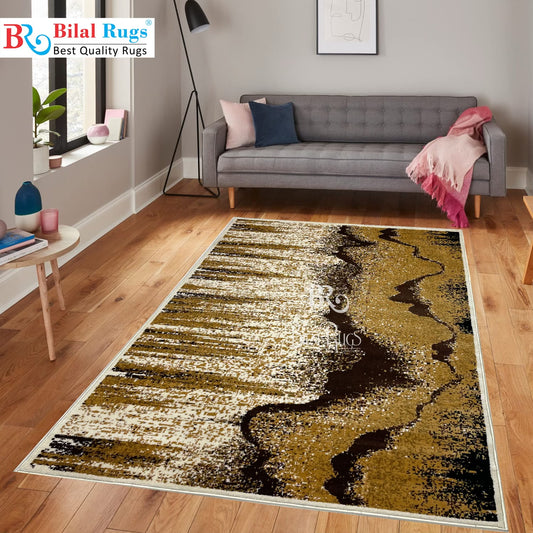 Modern polypropylene Rug,back woven(Article-1777-Off white)
Size : 5 ft width x 7.3 ft length ( 150 cm x 220 cm)