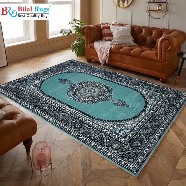 Persian polypropylene Rug,back woven(Article-130-Feroze)