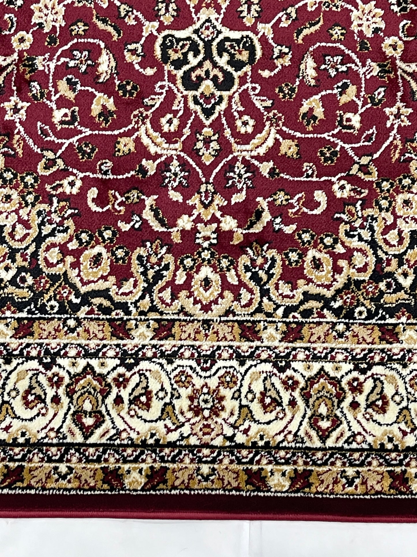 Persian polypropylene Rug,back woven(Article-21-Red )