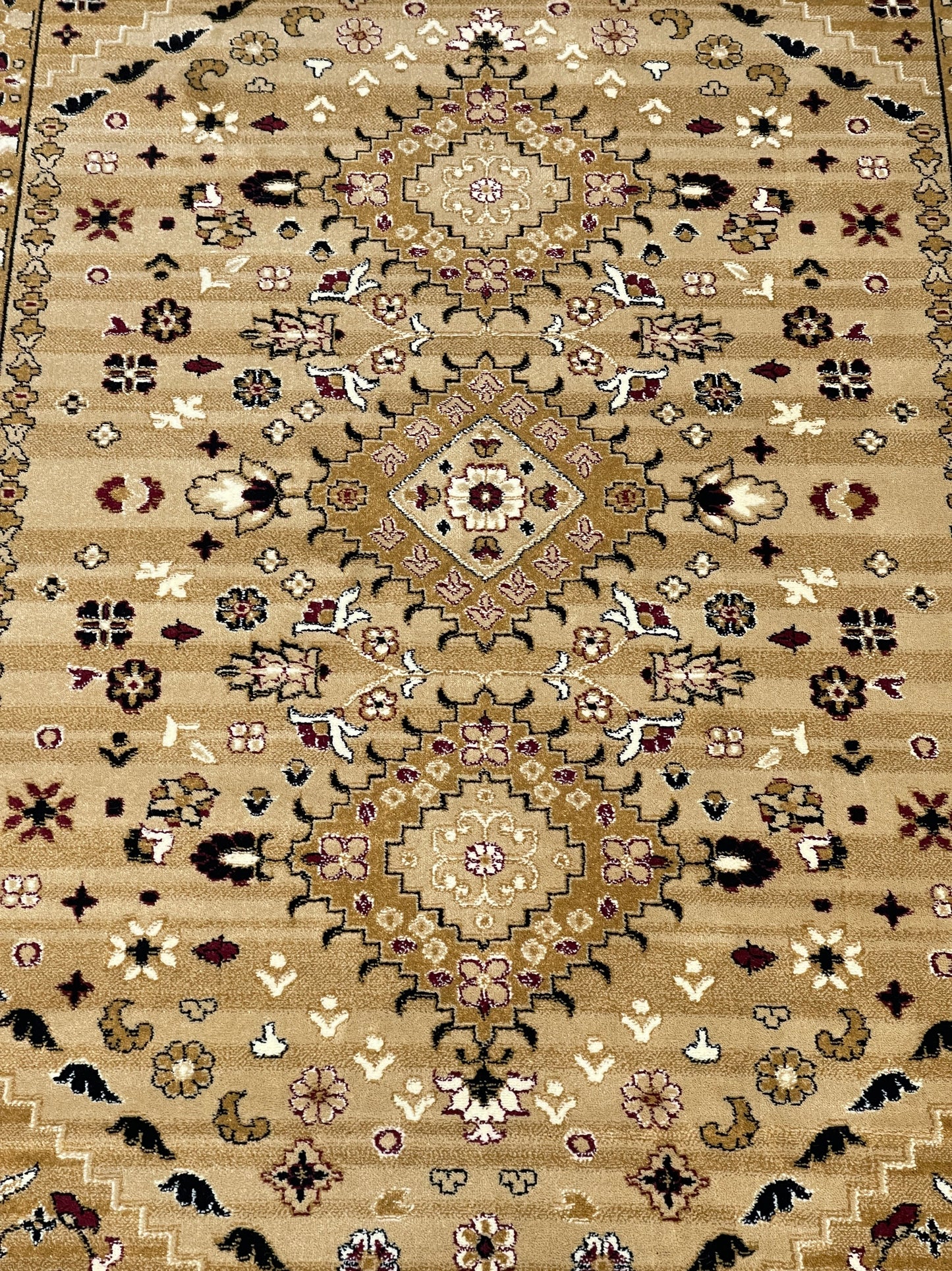 Persian polypropylene Rug,back woven(Article-55-beige)