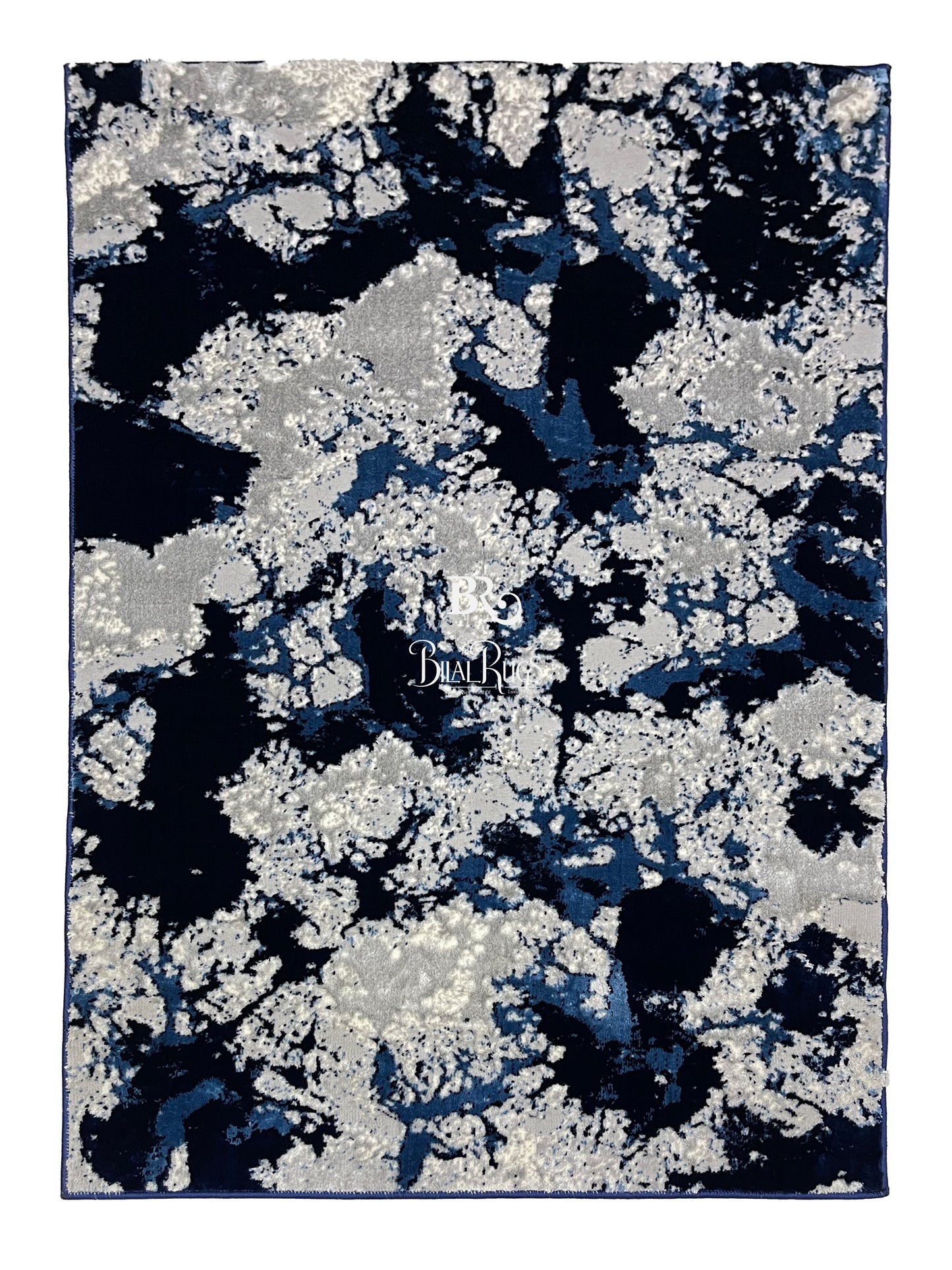 Turkish Top Quality Silk.(Article-1072-Blue) Size: 3 ft width x 5 ft length ( 100cm x 150cm)