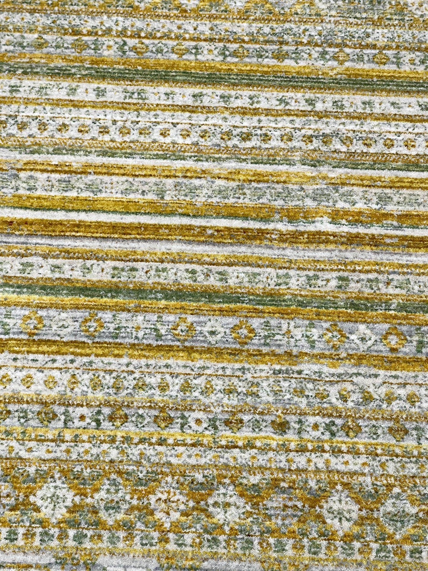 Turkish viscose Rug , Woven Back
Article-314-Yellow 
Size : 3 ft width x 5 ft length (100 cm x 150cm)