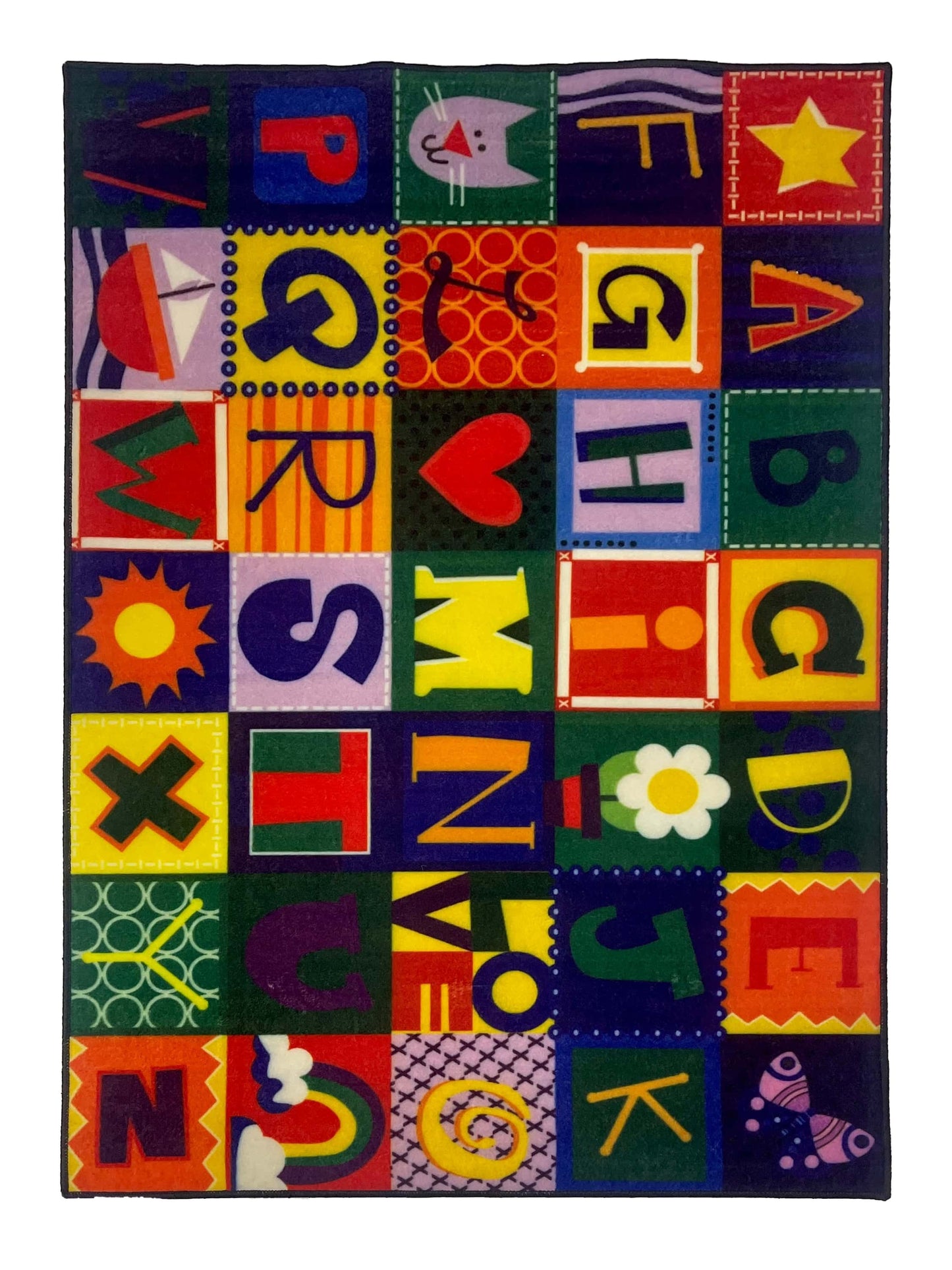 TPR Non Woven Rugs For Kids Room
Article-76-Multi