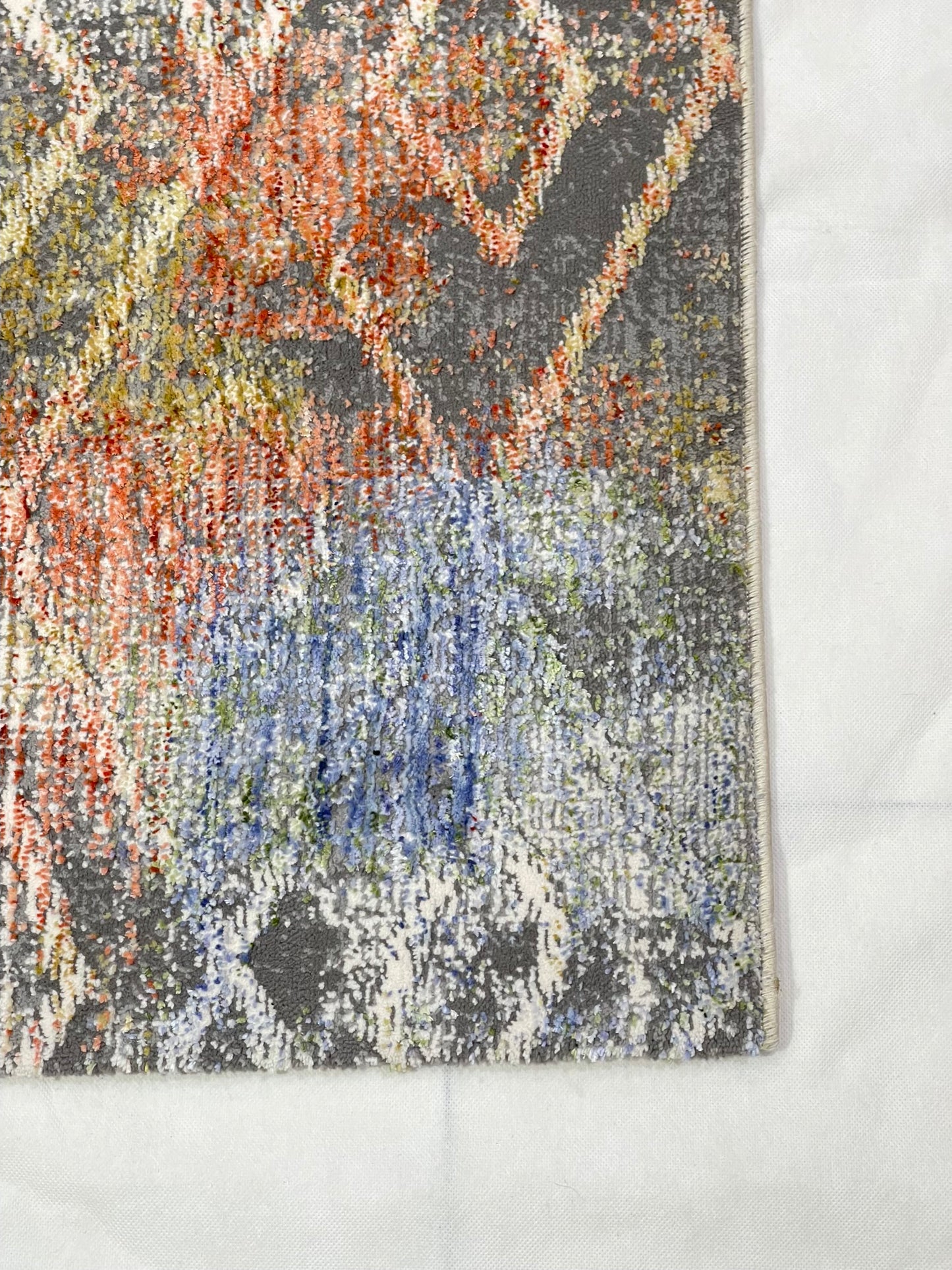 Irani viscose Rug , Woven Back
Article-311-Multi
Size : 3 ft width x 5 ft length (100 cm x 150cm)