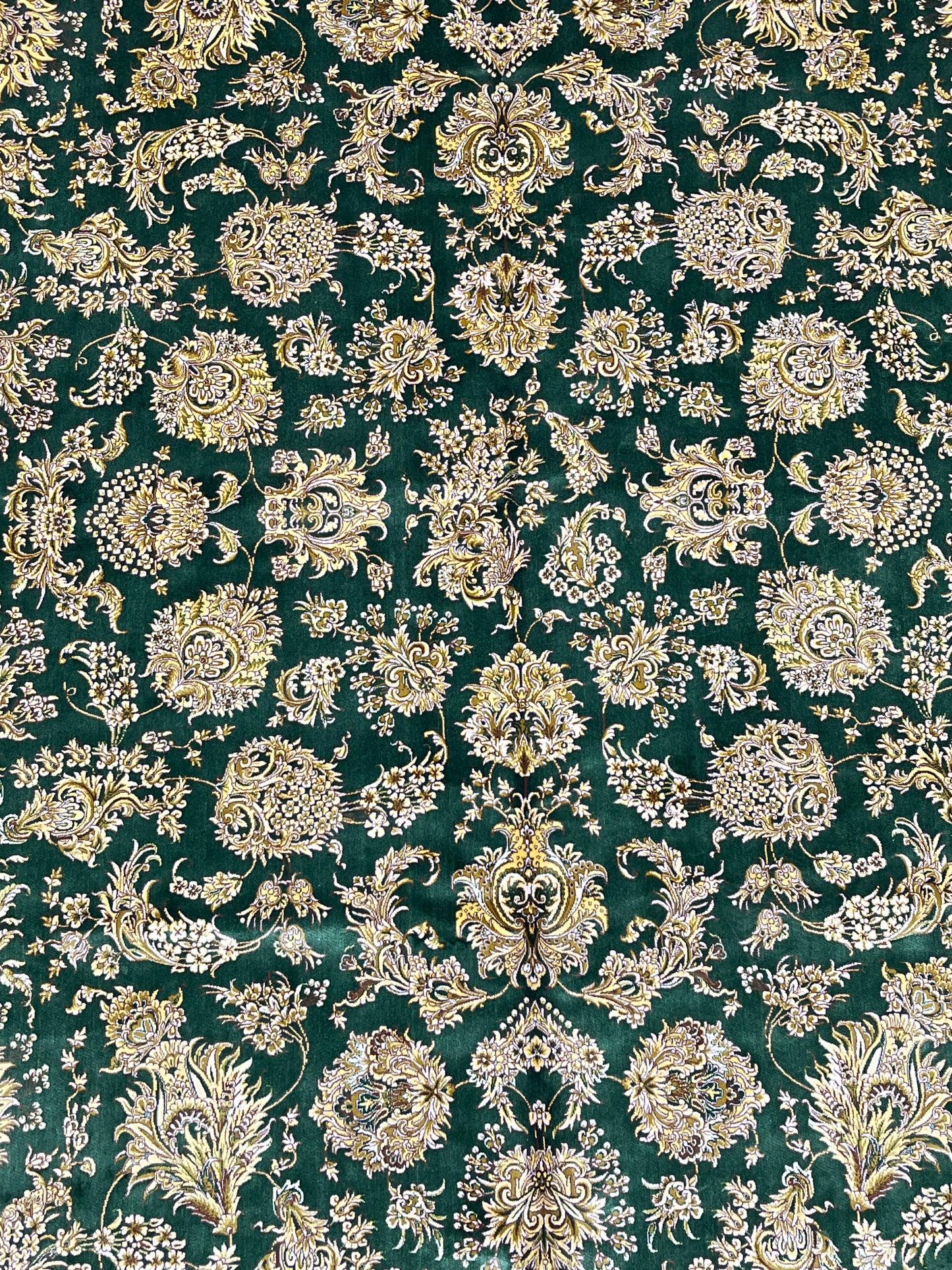 Premium Irani 1600 Reed Machine Made Rug - Yellow & Green with Cotton Back
Size : 5 ft width x 7.3 ft length (150cm x 225cm)