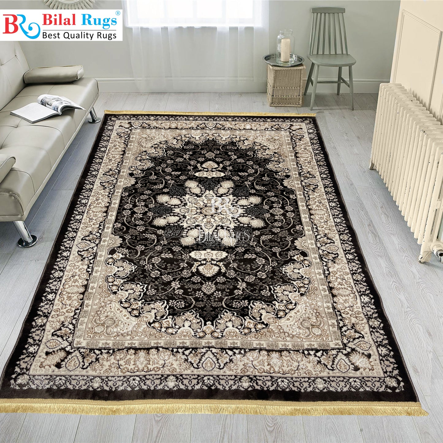 Turkish Top Quality Silk.(Article-1056-Brown)