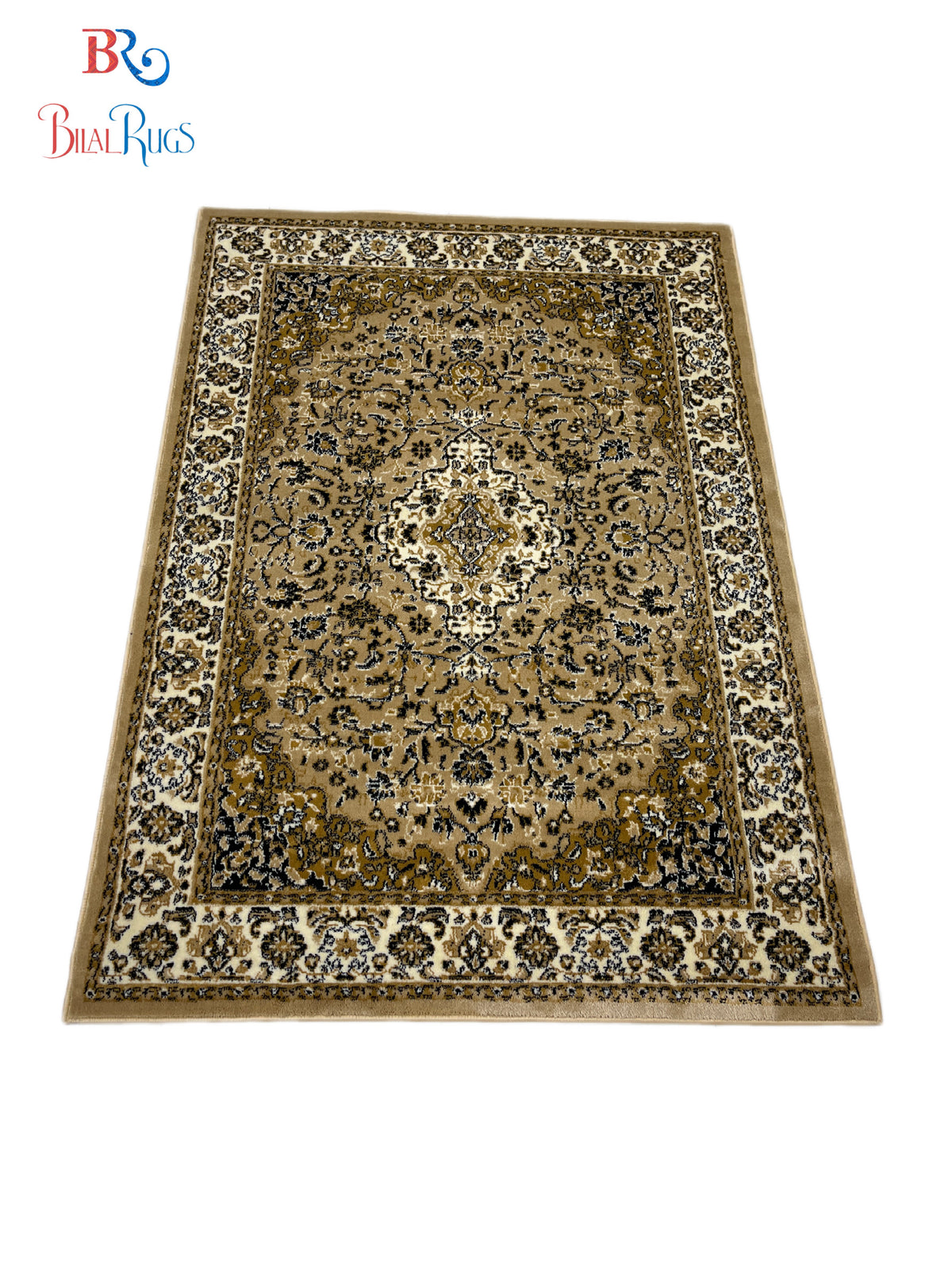 Persian polypropylene Rug,back woven(Article-01-Beige)