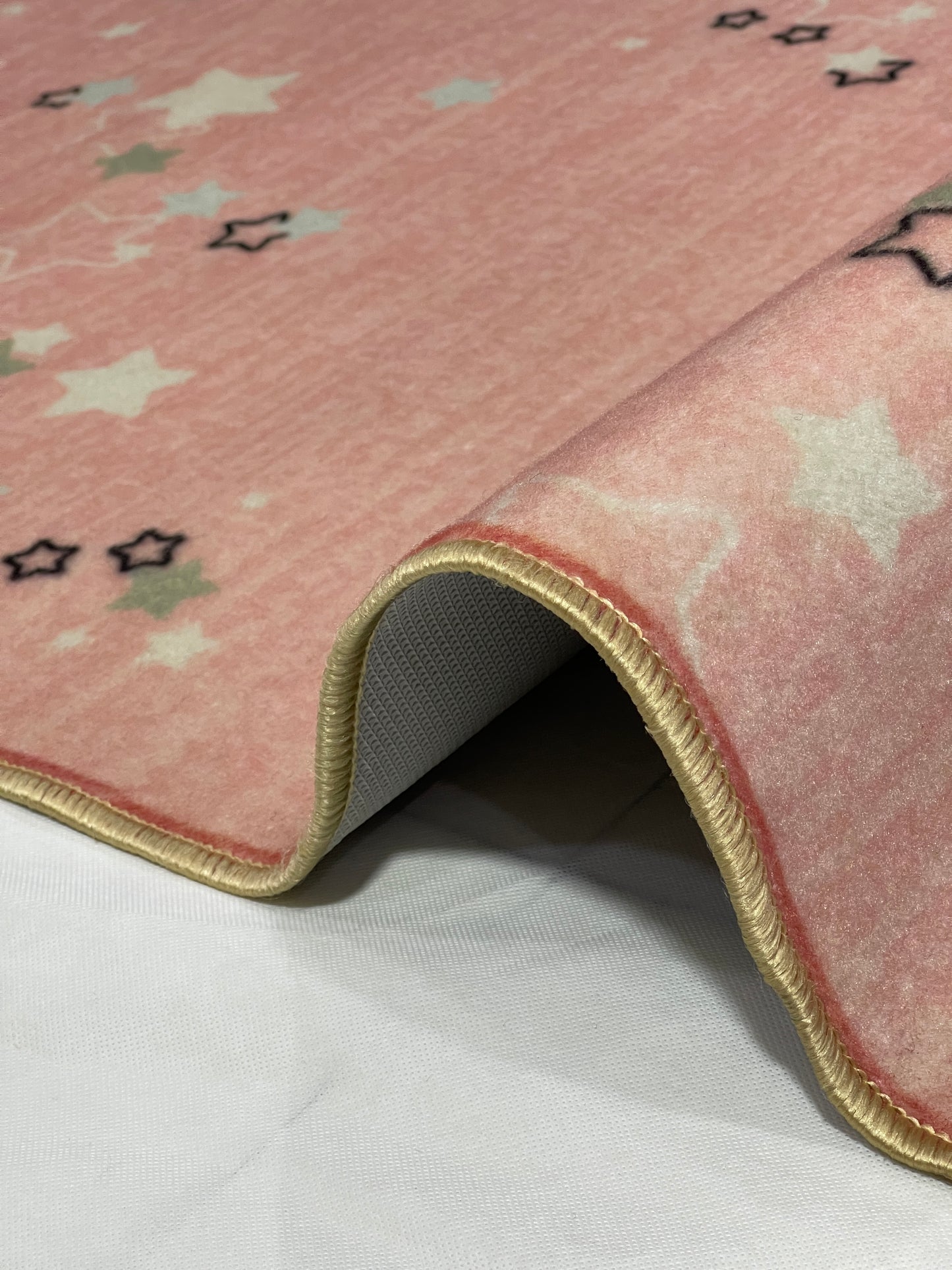 TPR Non Woven Rugs  Article-91-Pink